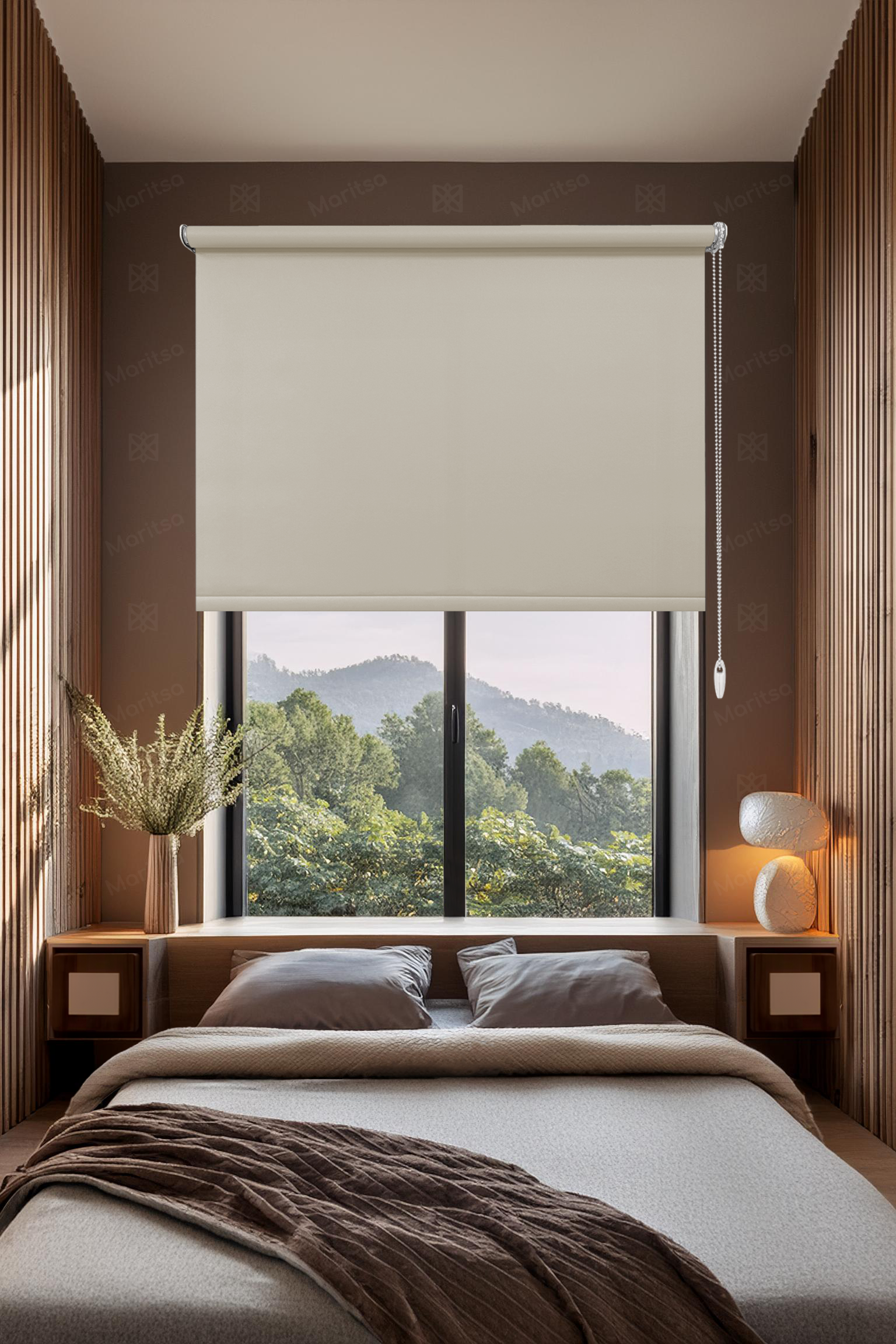 Mat Polyester Kum Beji Stor Perde