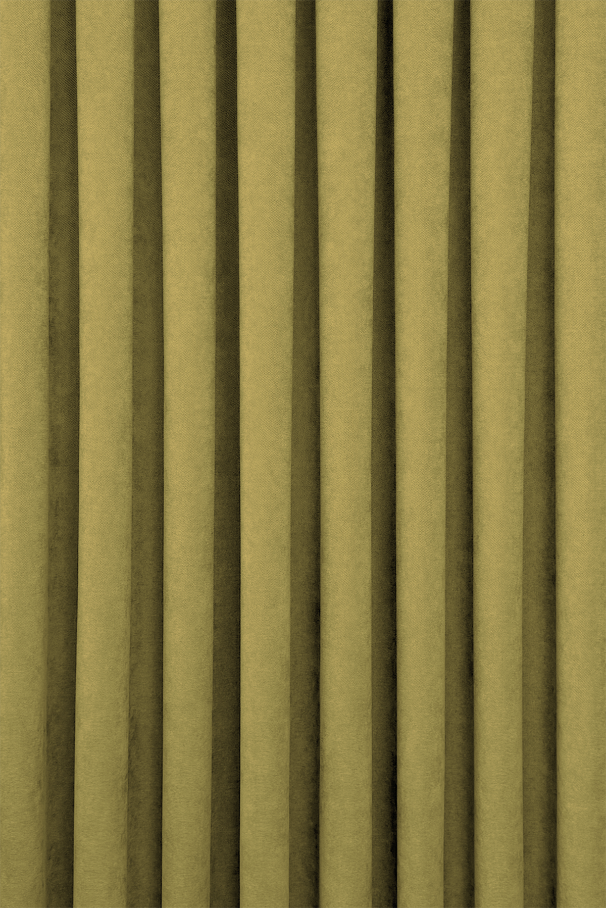 Velmatt Serisi Kadife Efektli Yüksek Gramajlı Yağ Yeşili Fon Perde