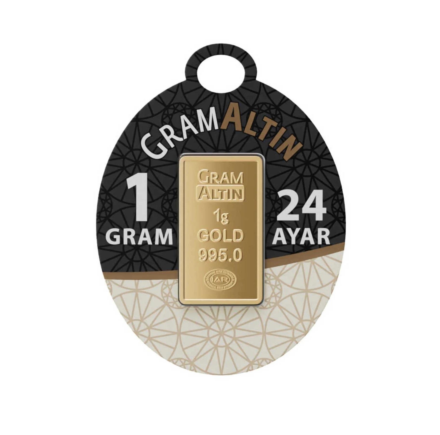 1 Gram 24 Ayar Külçe Gram Altın Ziynet Gold