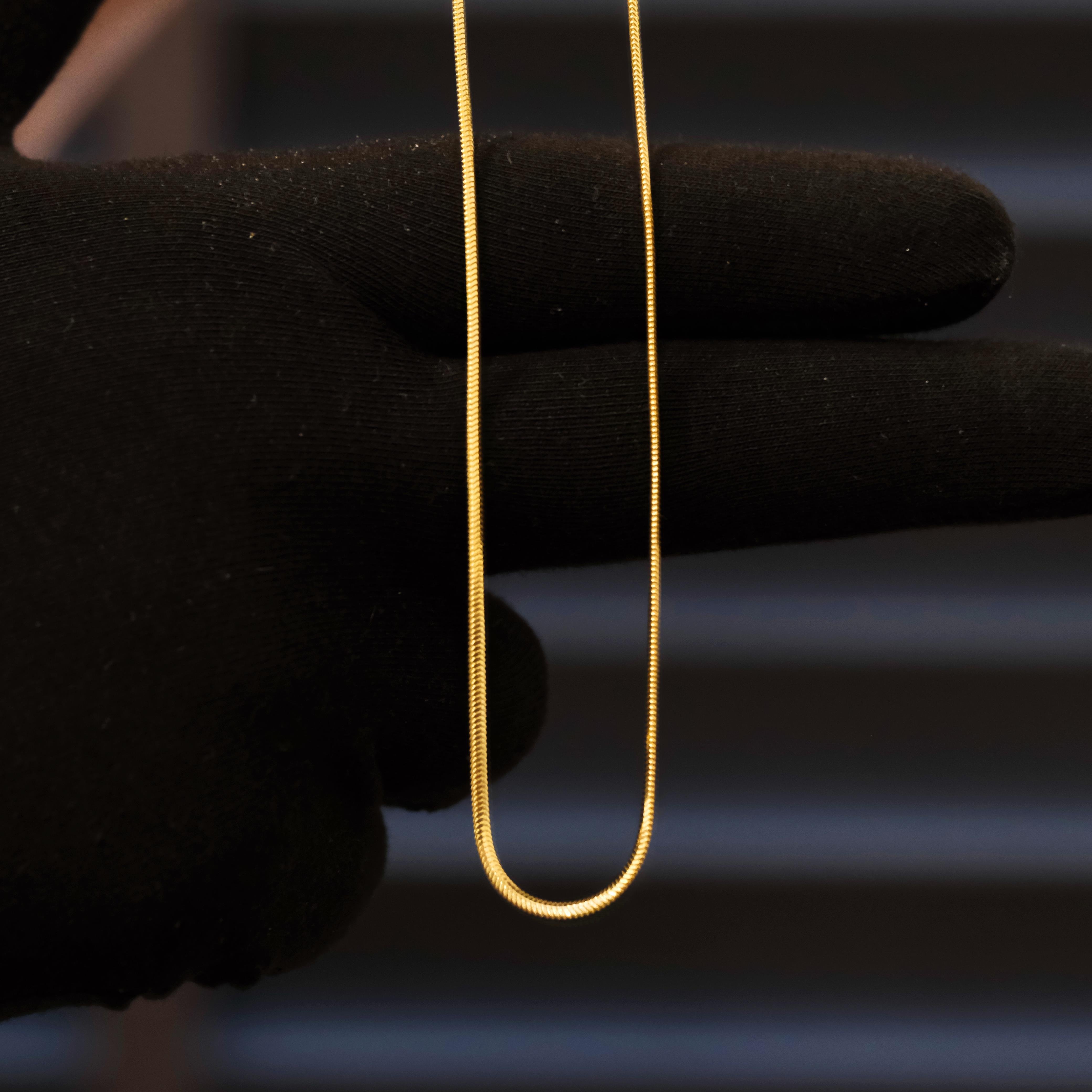 14 Ayar italyan Balık Sırtı Altın Kolye Zincir Ziynet Gold ZG2193