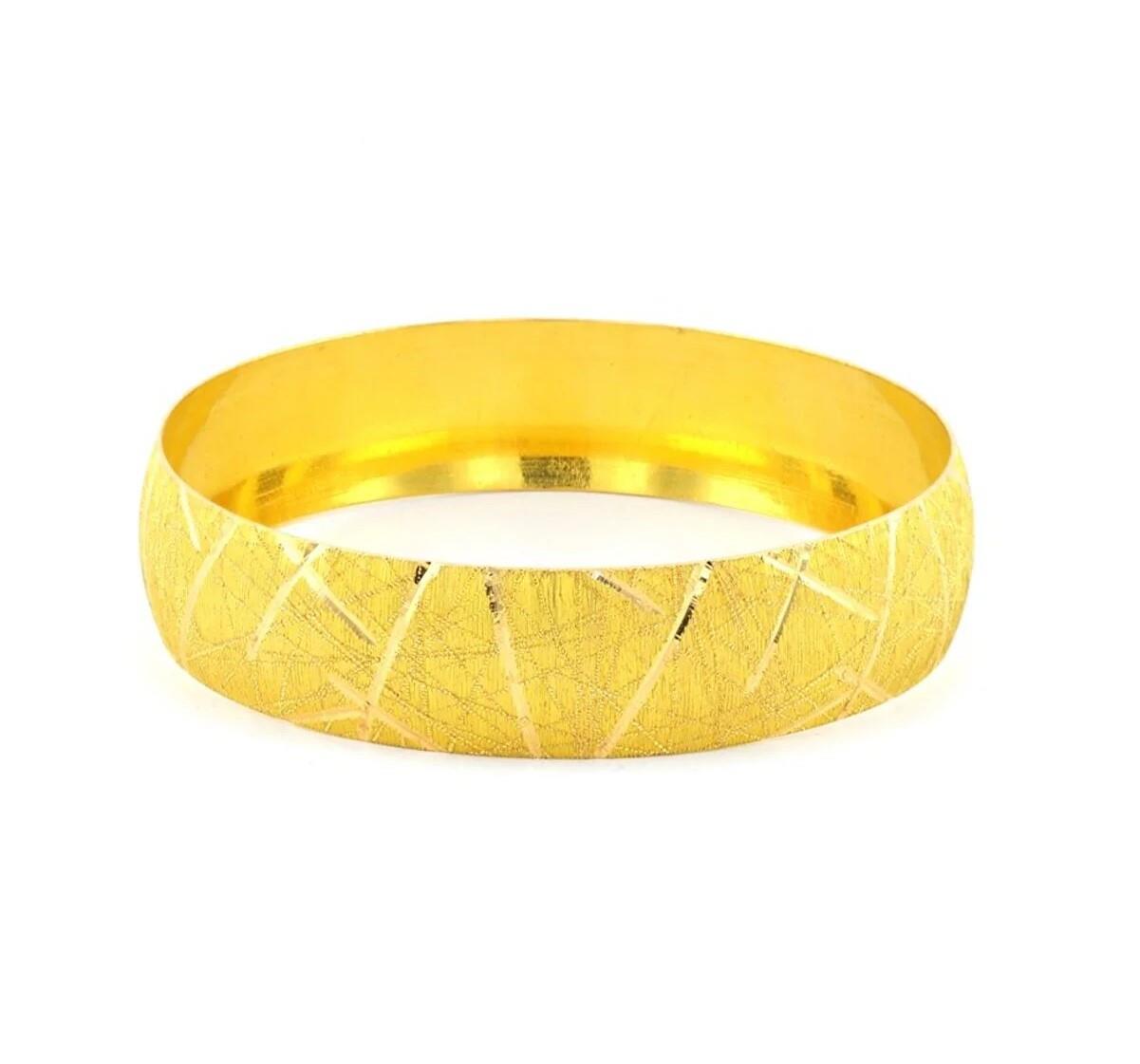 15 Gram 22 Ayar işçiliksiz Altın Bilezik Ziynet Gold ZG2039