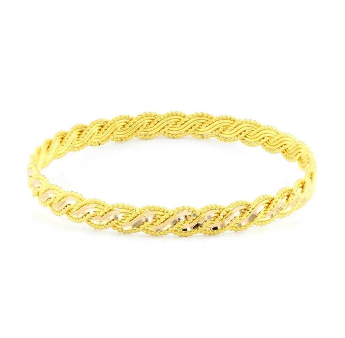 20 Gram 22 Ayar işçiliksiz Altın Bilezik Ziynet Gold