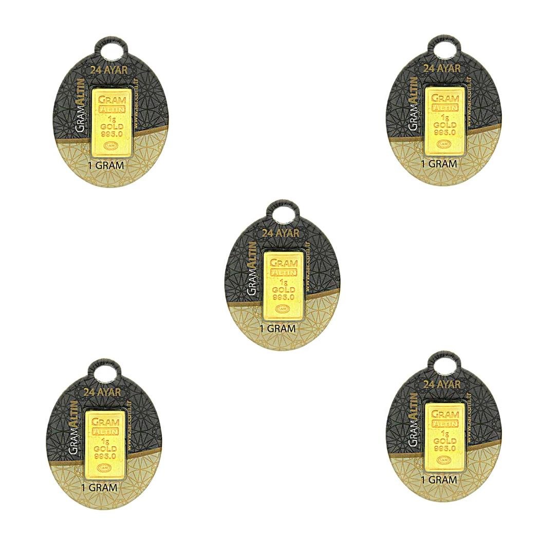 5 Gram 24 Ayar Külçe Altın Ziynet Gold ZG2082
