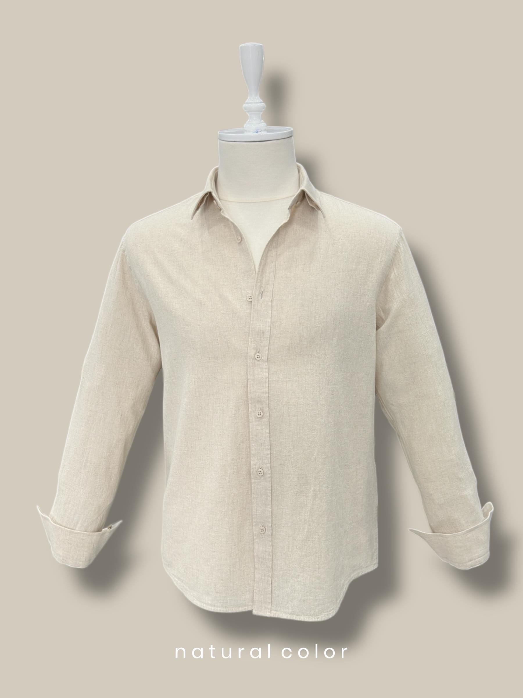 Camellia Keten Gömlek