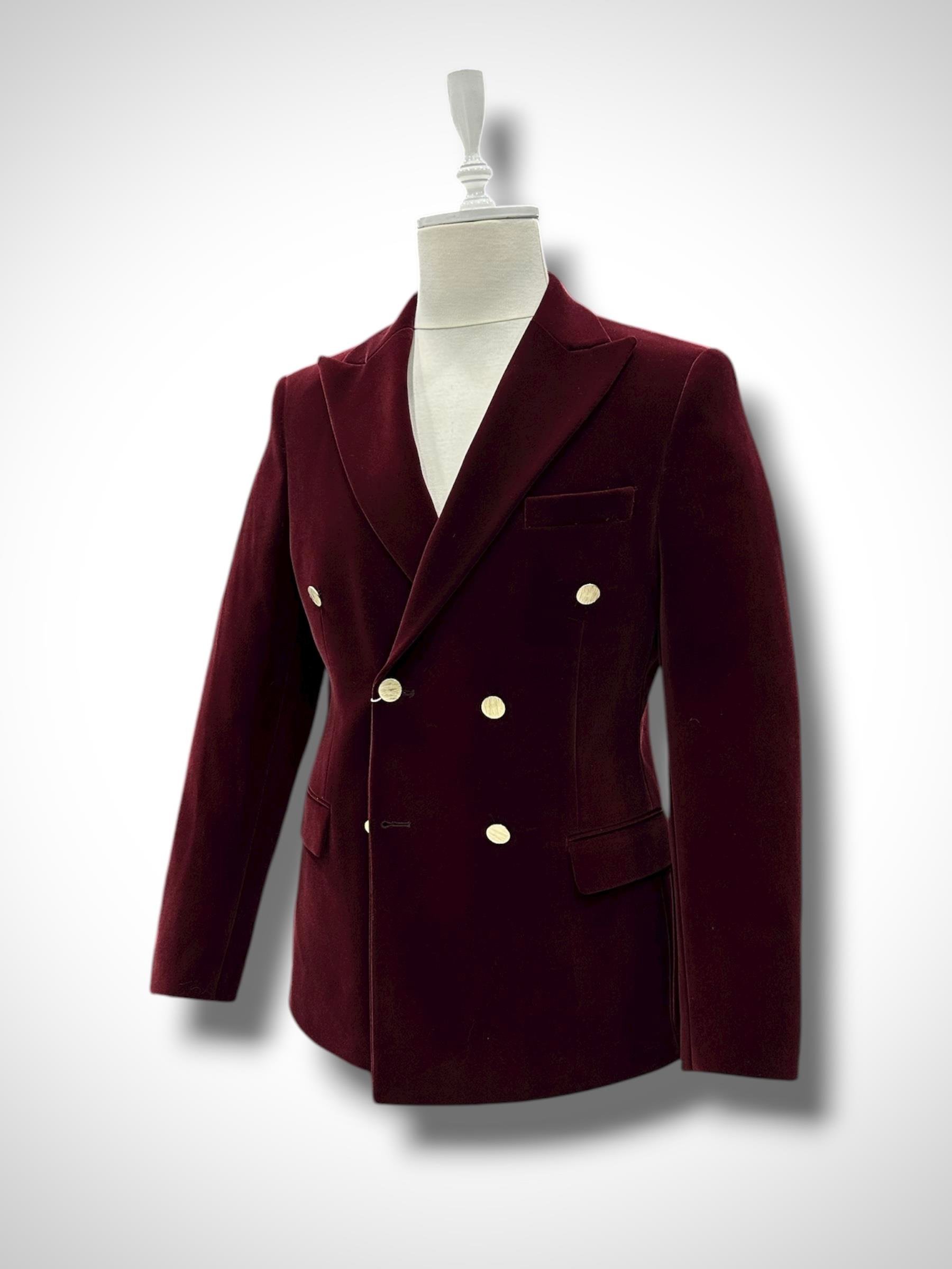 KategorisizKadife Kruvaze CeketKadife Kruvaze Ceket