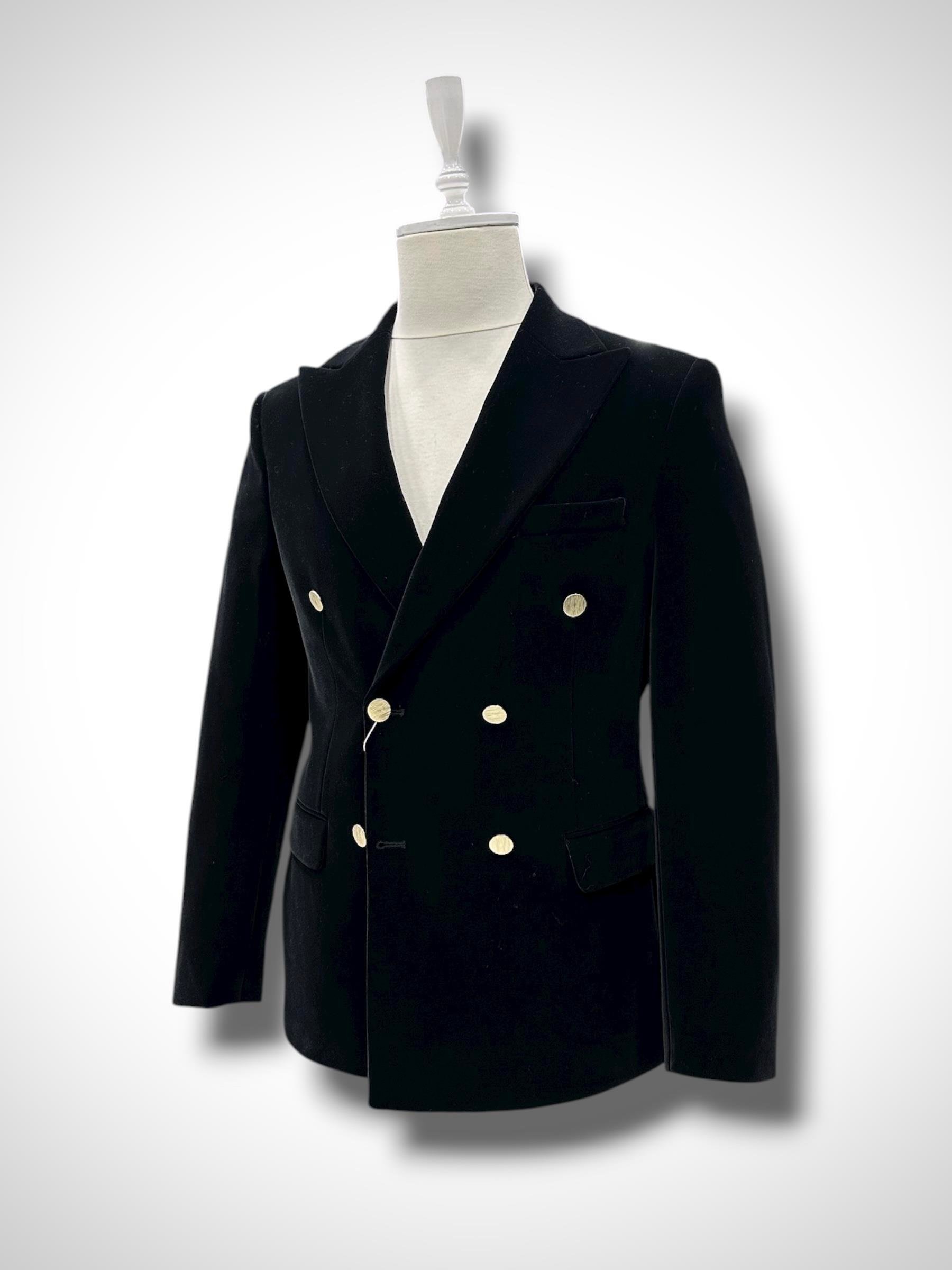 KategorisizKadife Kruvaze CeketKadife Kruvaze Ceket