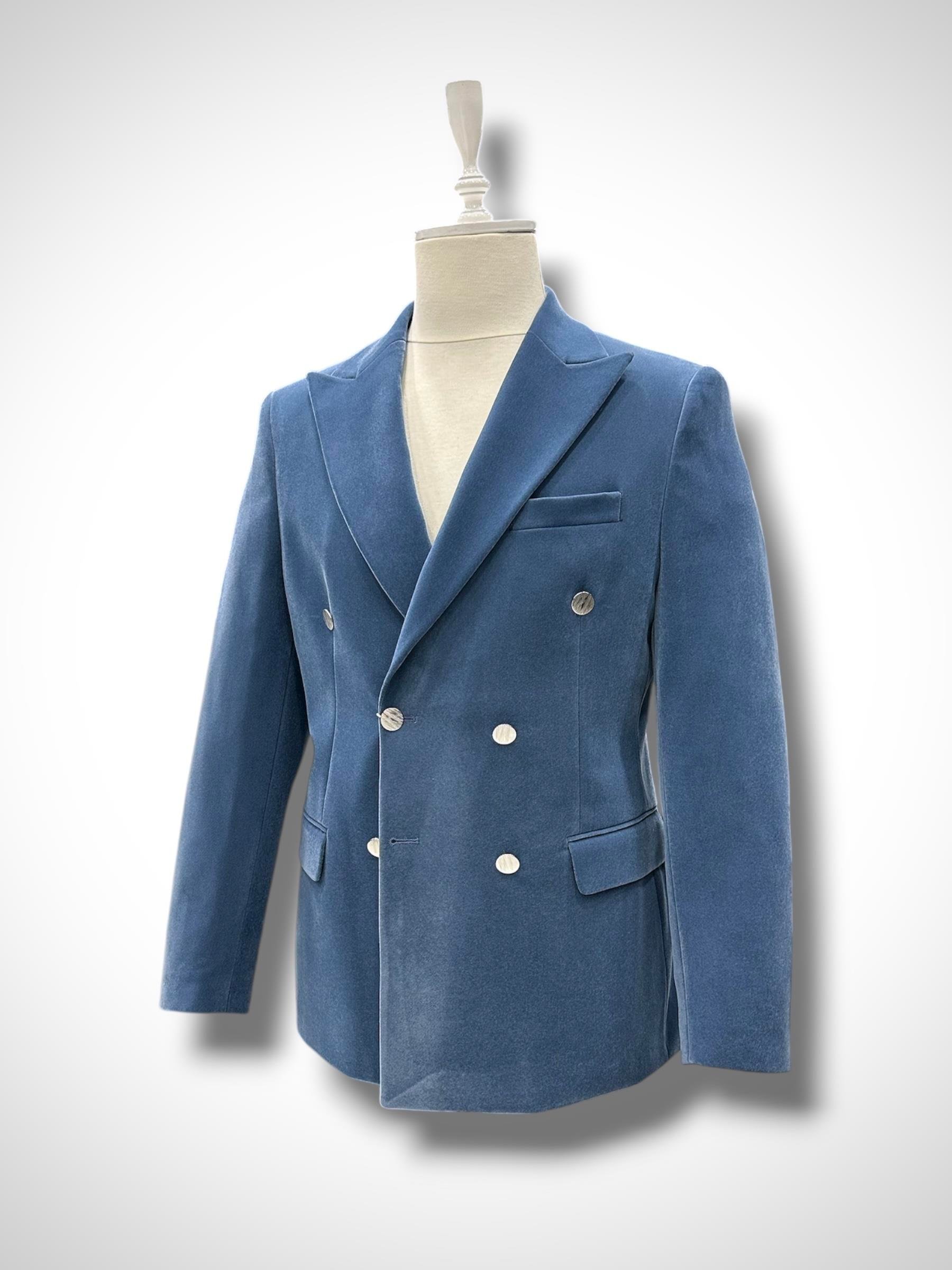 KategorisizKadife Kruvaze CeketKadife Kruvaze Ceket