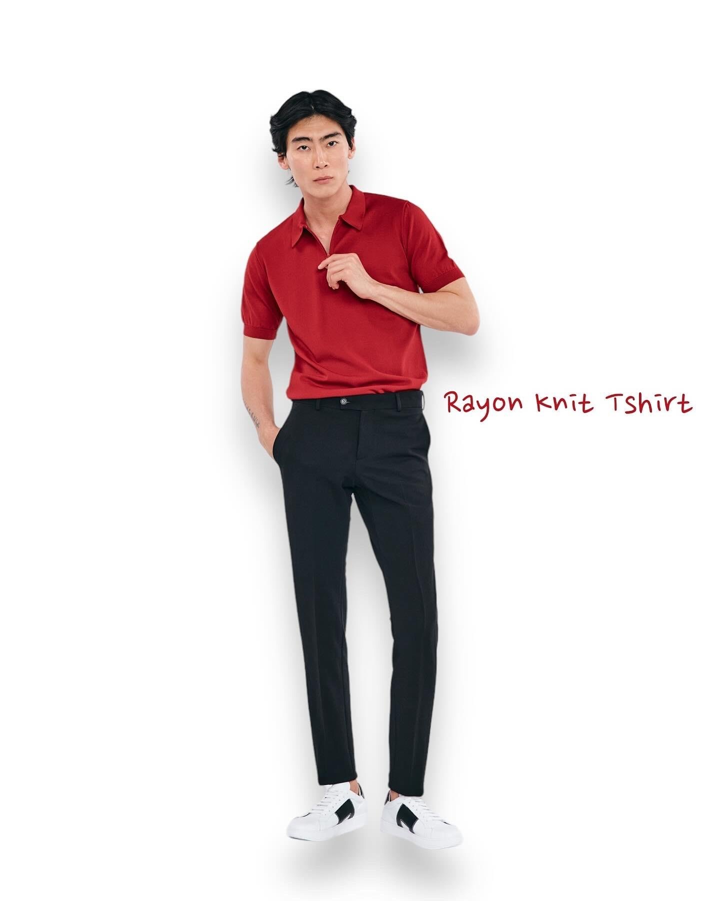 Rayon Yakalı T-shirt