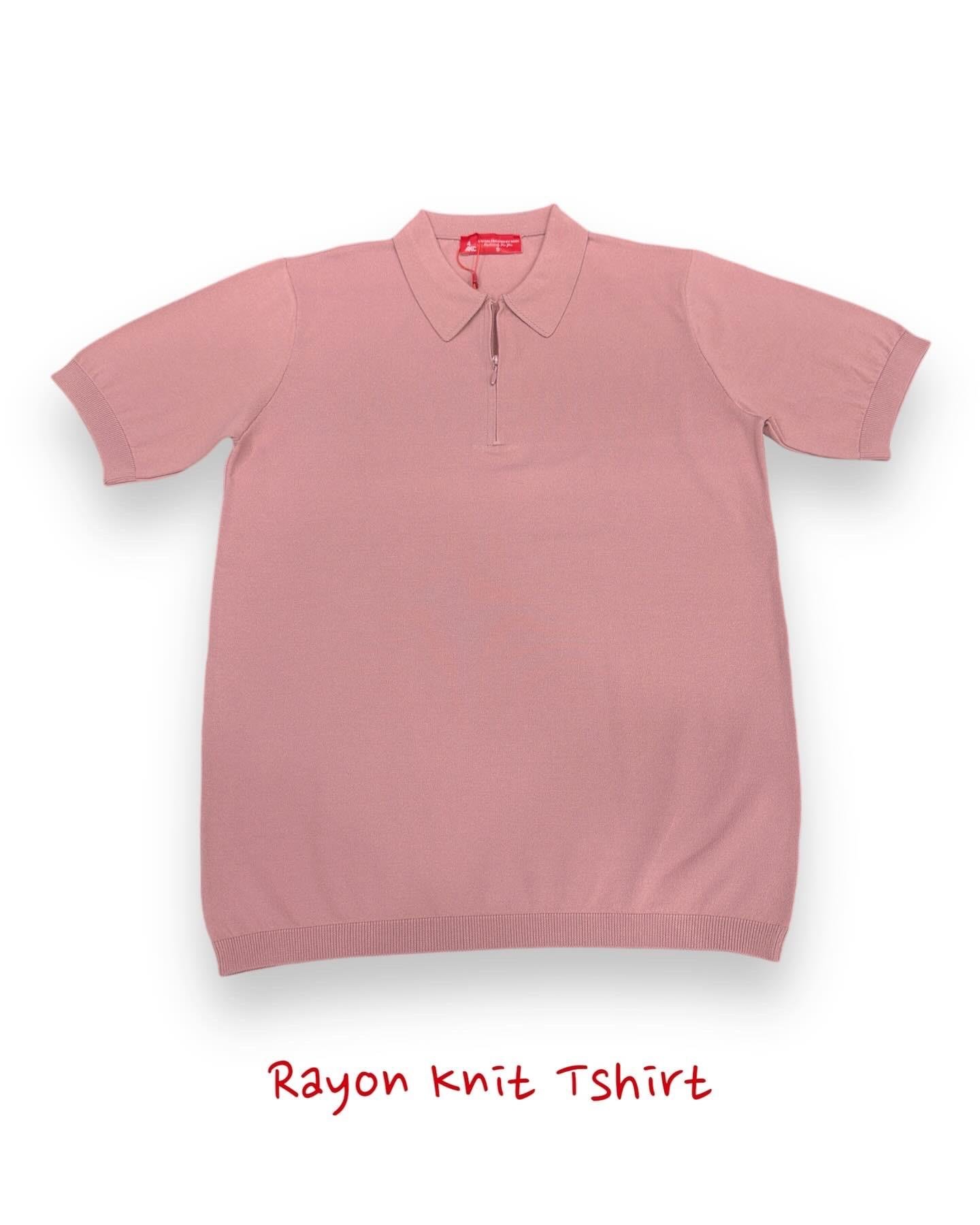 Rayon Yakalı T-shirt