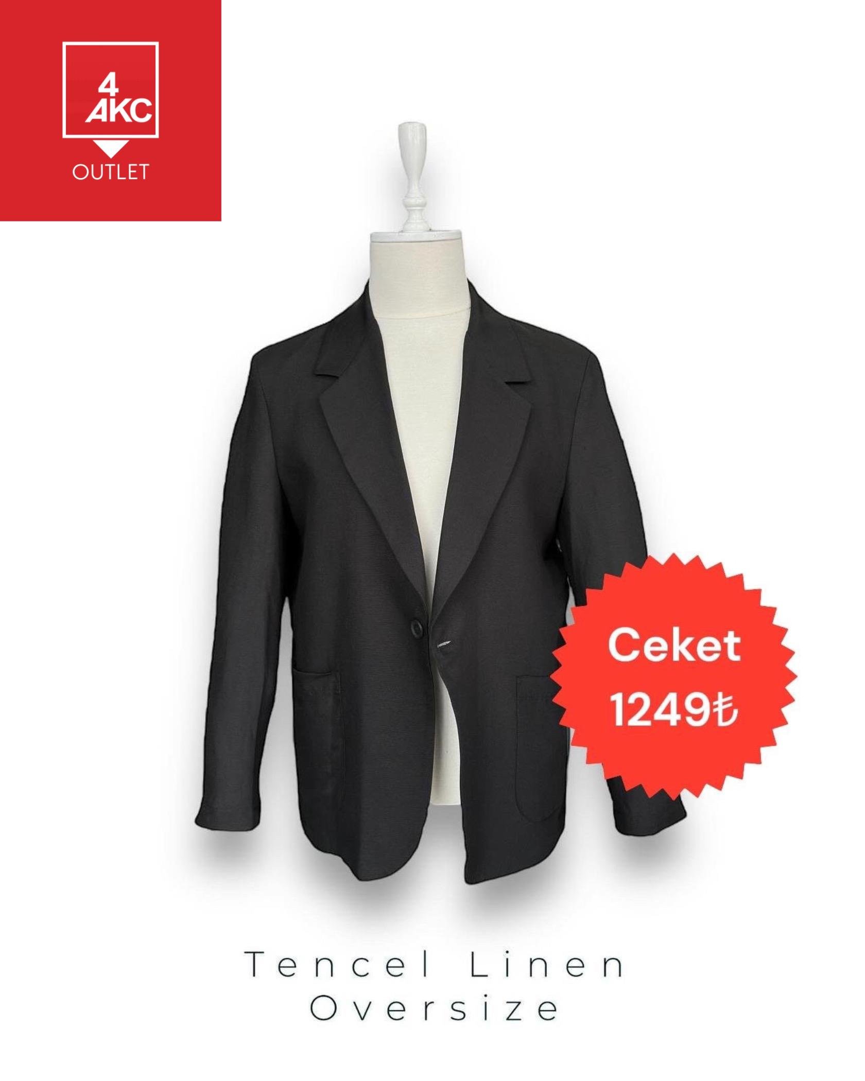 Tencel Oversize Ceket