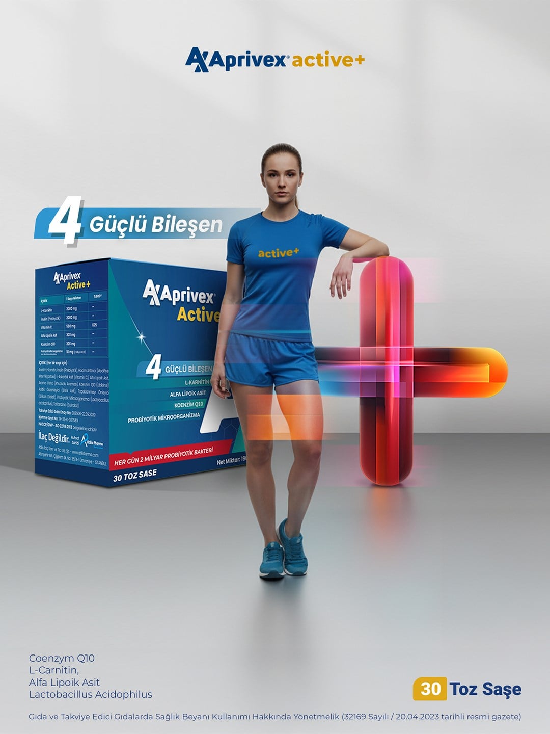 Aprivex Active Plus 4 Güçlü Bileşen