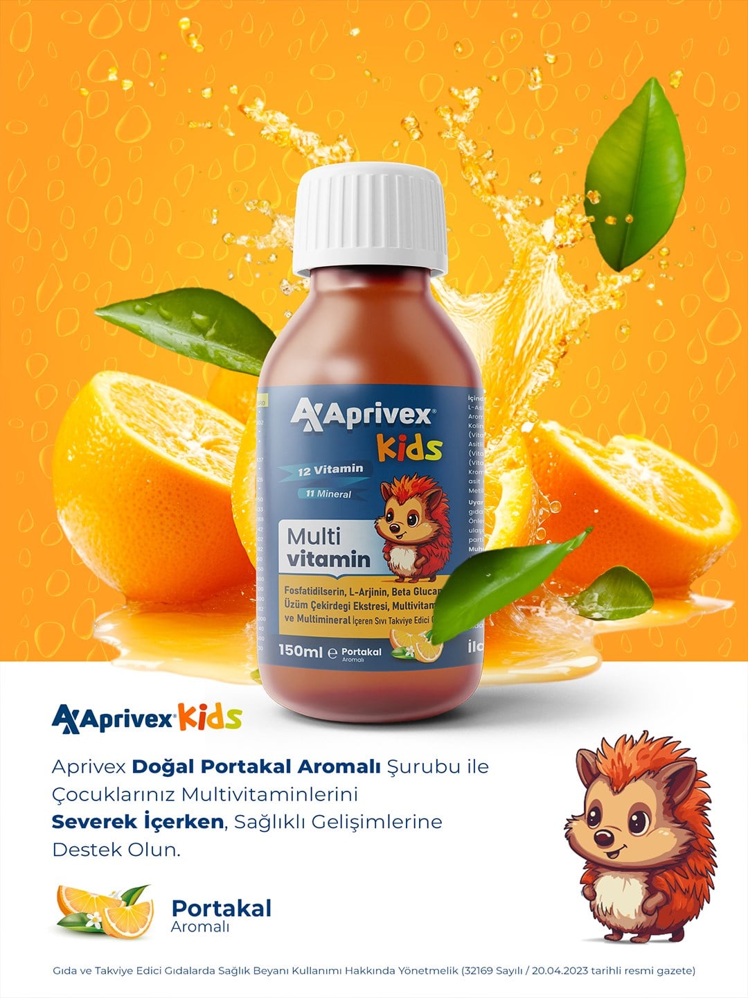 Aprivex Kids Multivitamin 150 ml