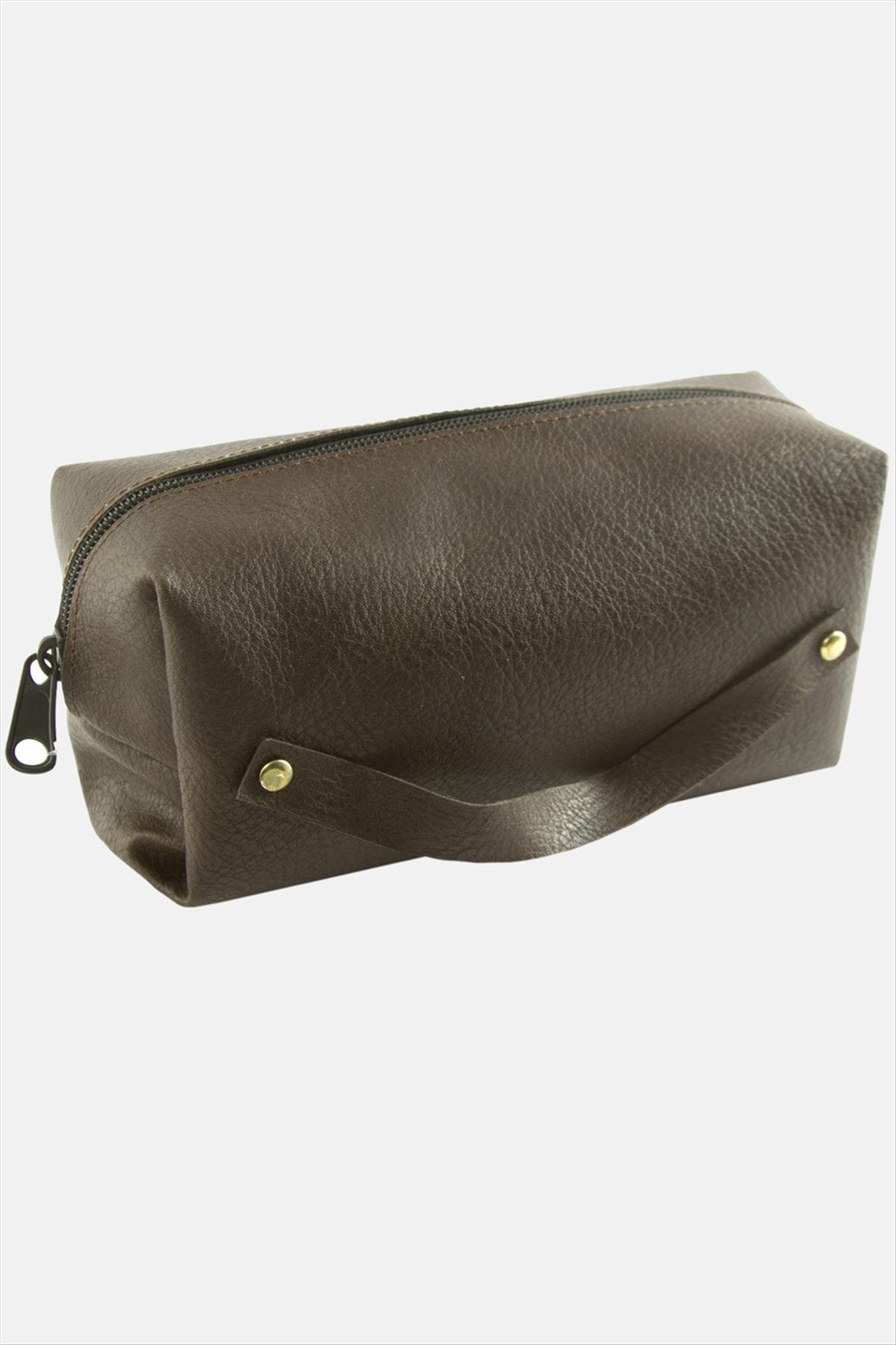 4 Adet El Tutmalı Makyaj Çantası