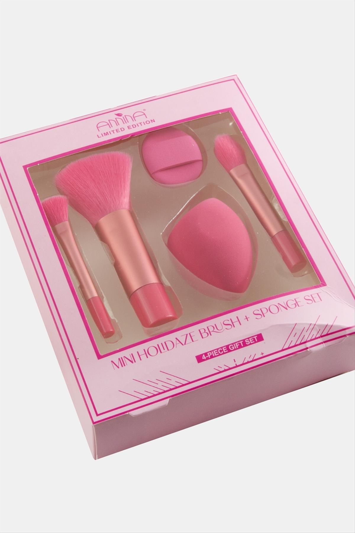 5 Parça Makyaj Fırça ve Sünger Seti