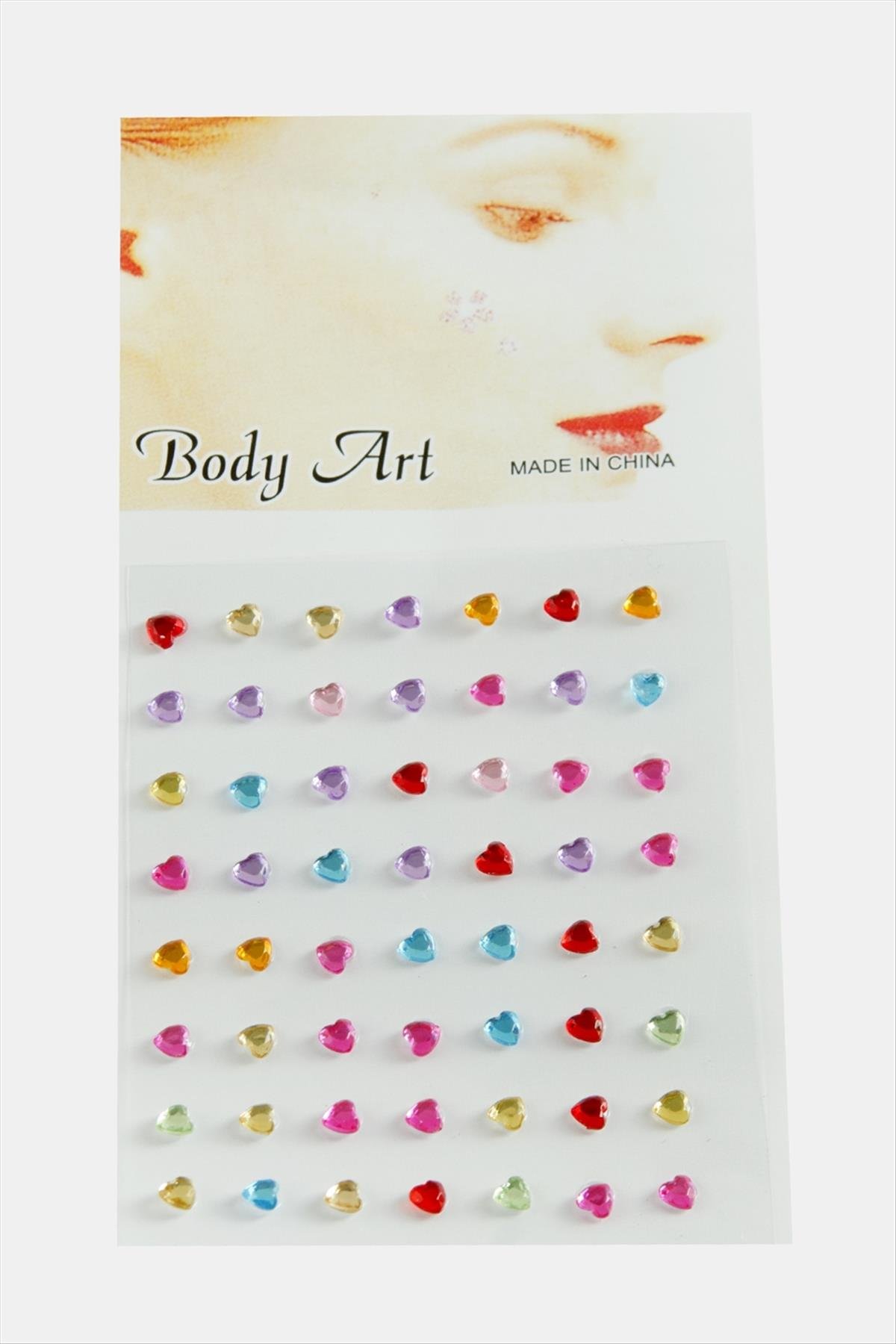 56 Adet Kalp Yapışkan Hızma