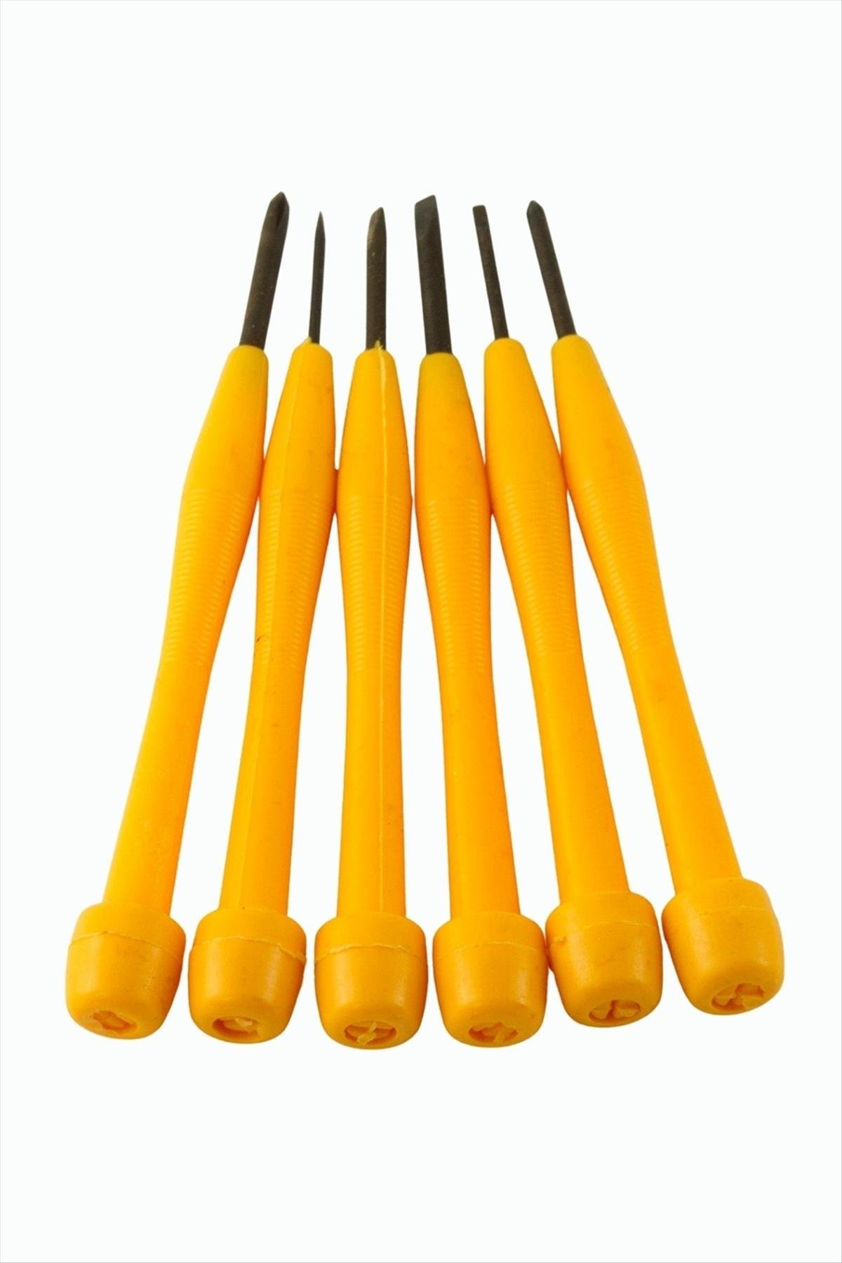 6 Adet Tornavida Telefon Saat Takımı