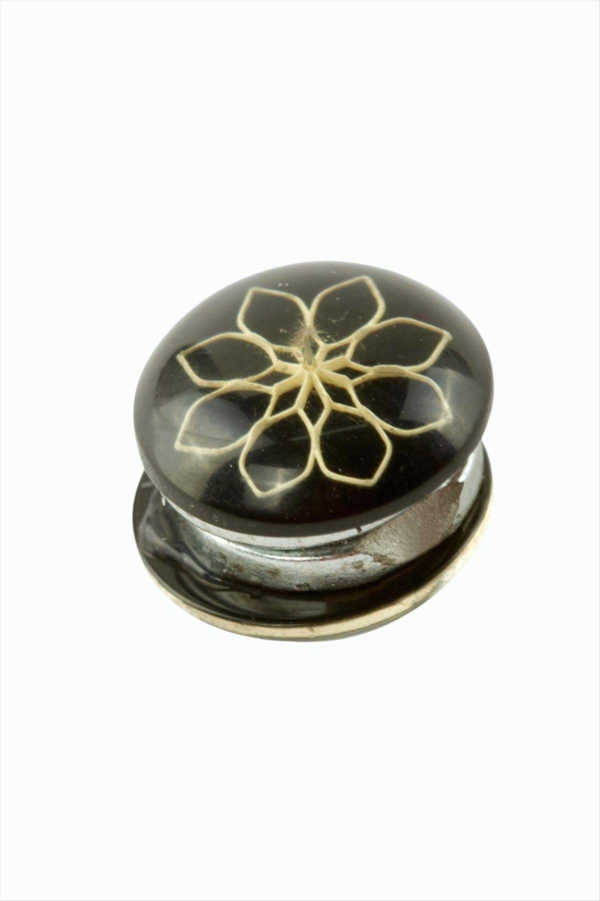 Çiçek Kupa Eşarp Mıknatısı 1 Adet