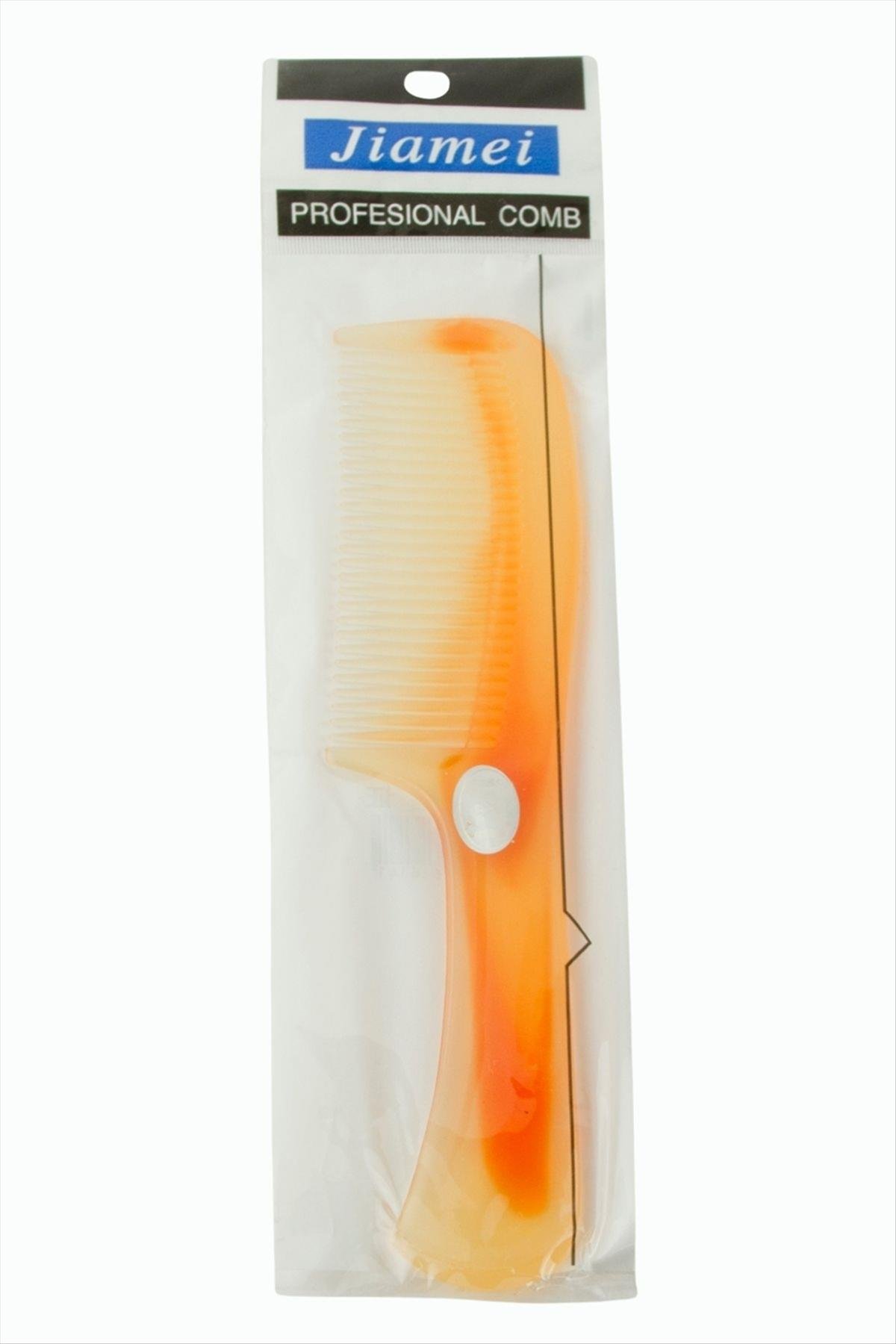 Düz Saplı Plastik Tarak