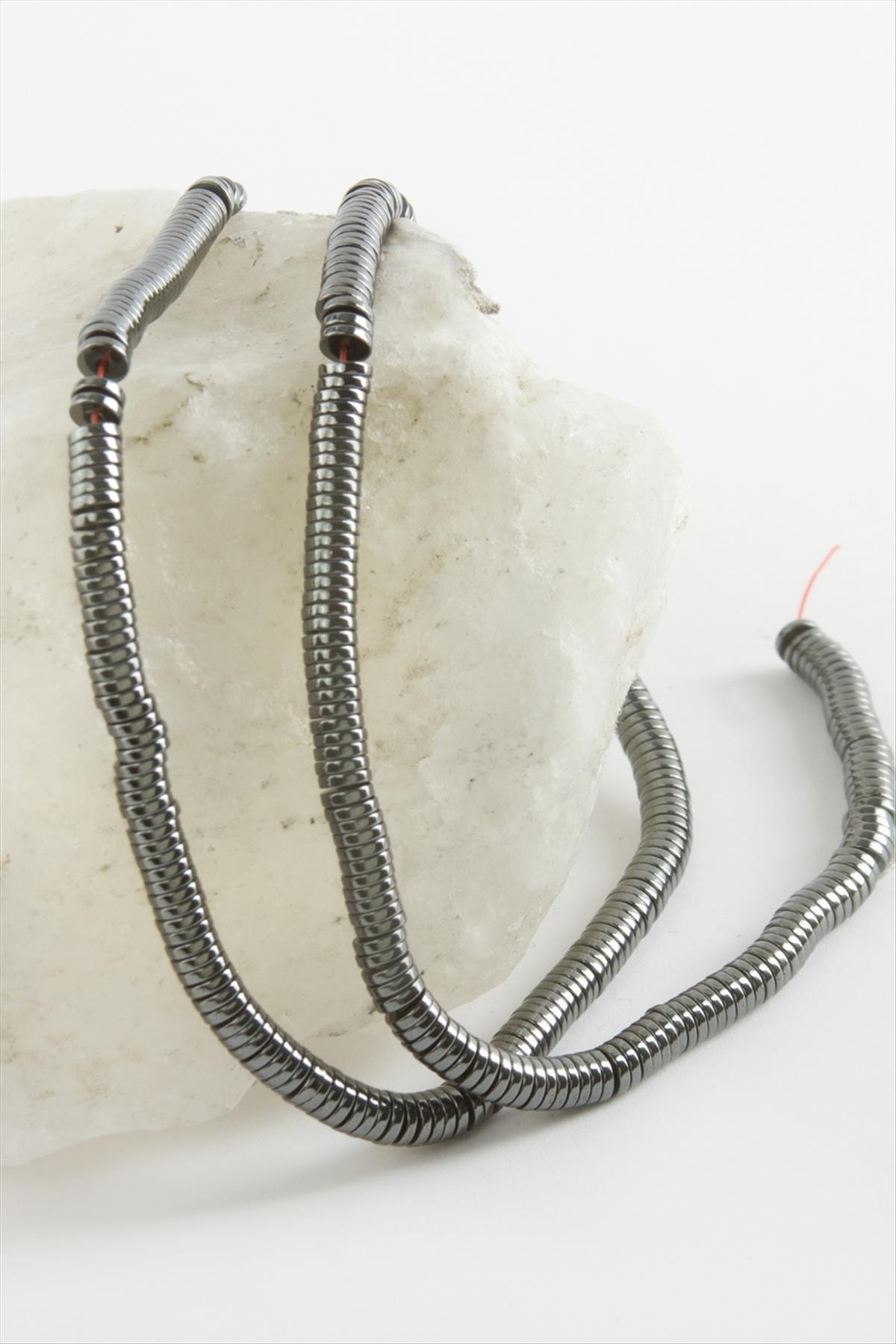 Hematit Disk Taşı Küçük 4 mm