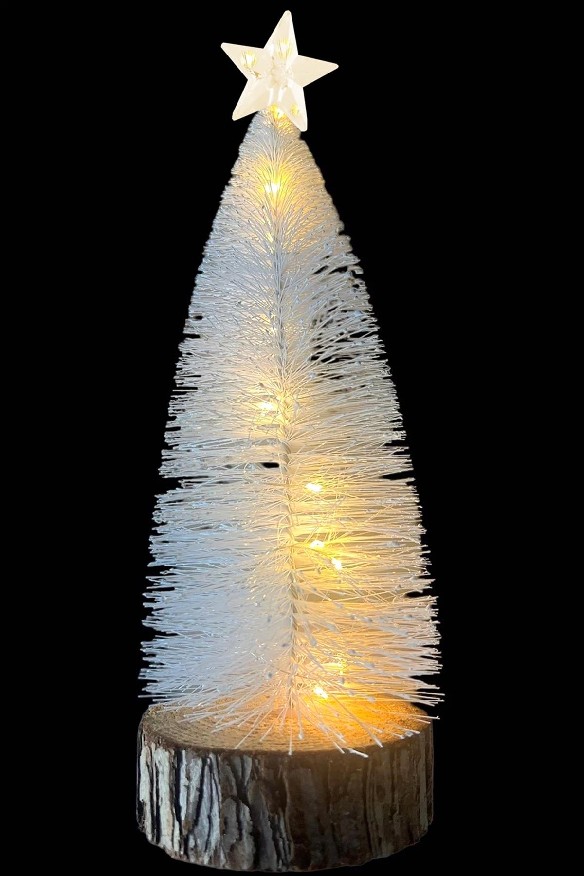 Işıklı Yılbaşı Çam Ağacı 30 cm