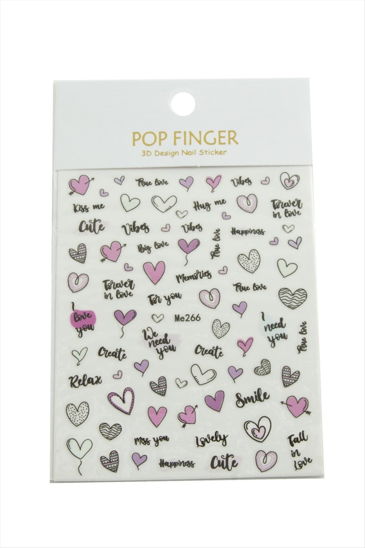 Kalp Tattoo Dövme Sticker