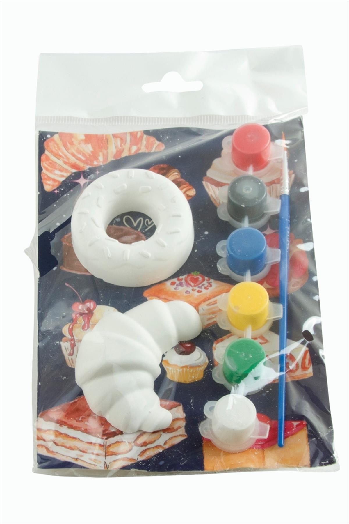 Simit Hilal Taş Boyama Seti