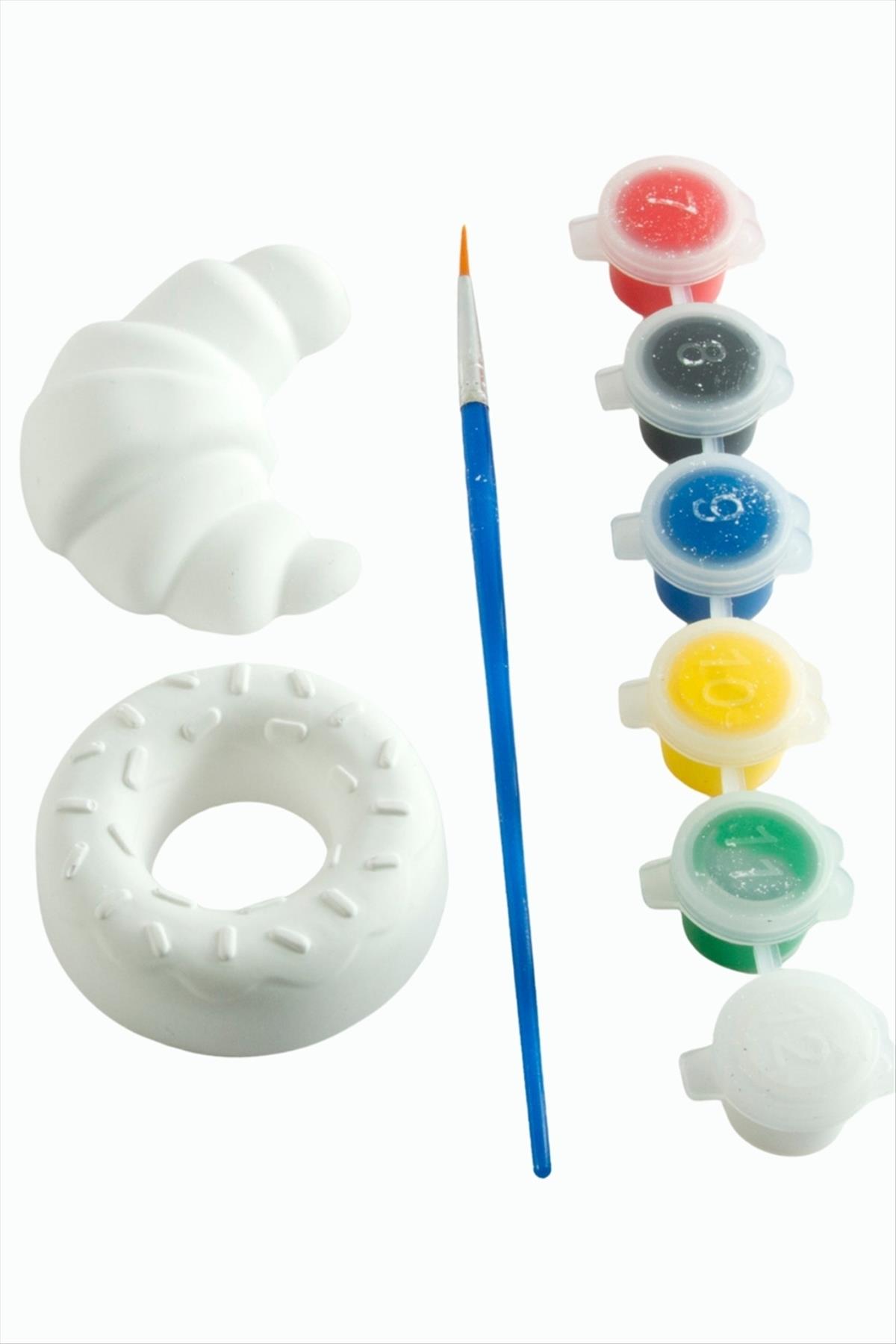 Simit Hilal Taş Boyama Seti