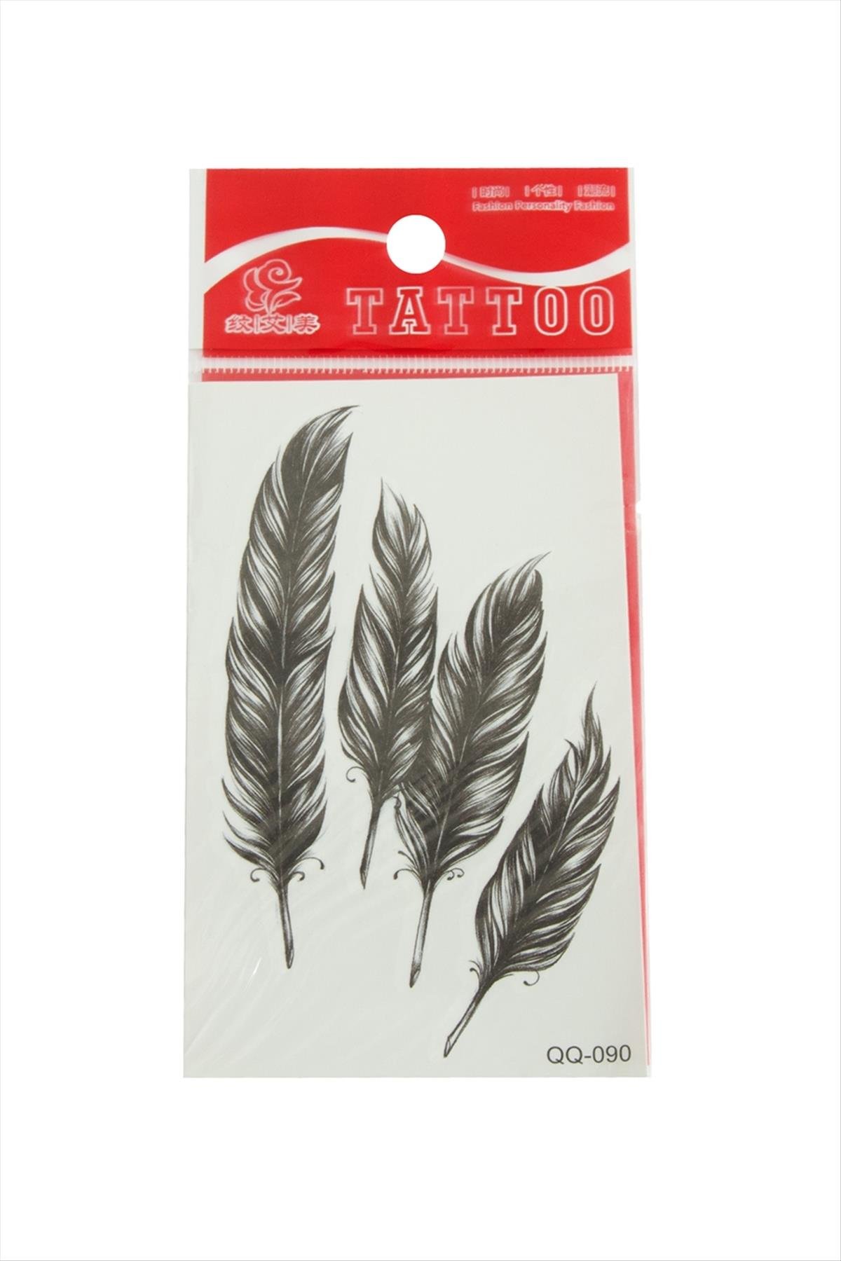 Yaprak Tattoo Dövme Sticker