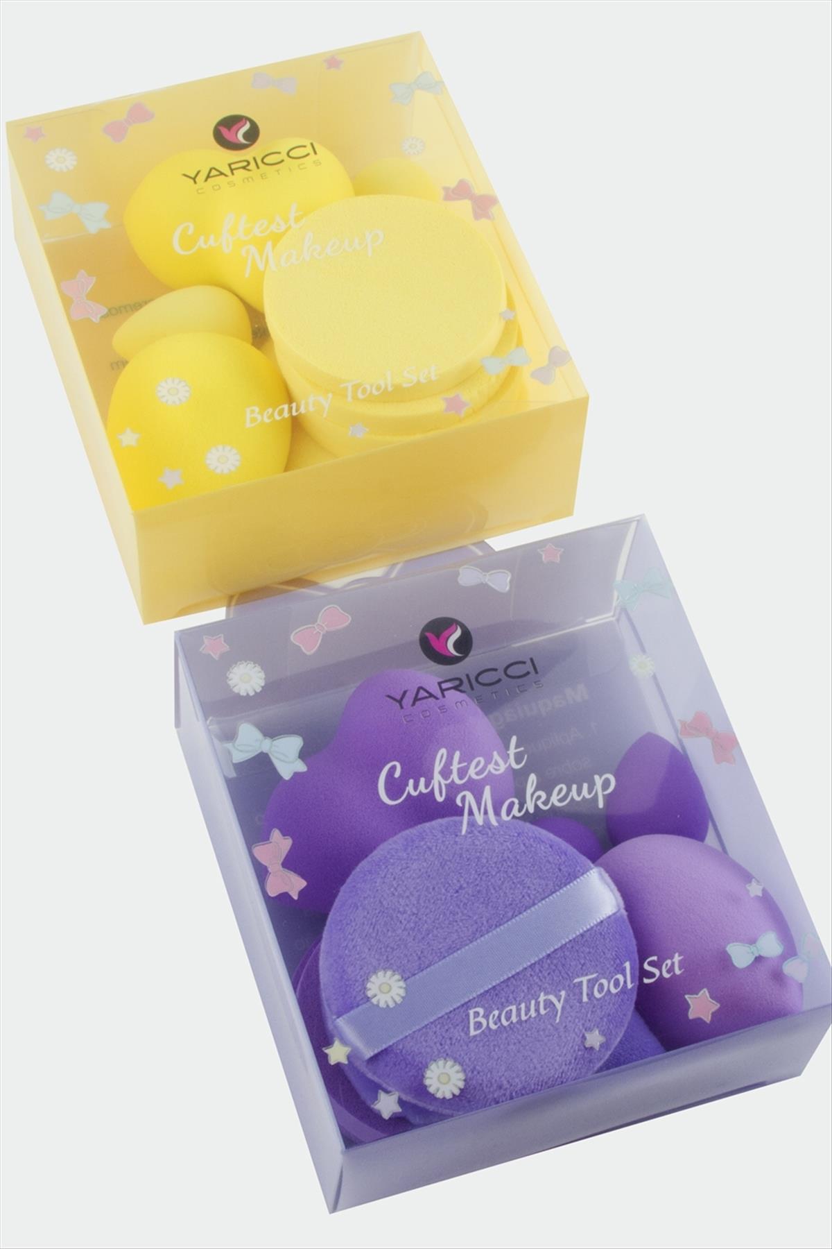 10  Adet Karışık Makyaj Süngeri