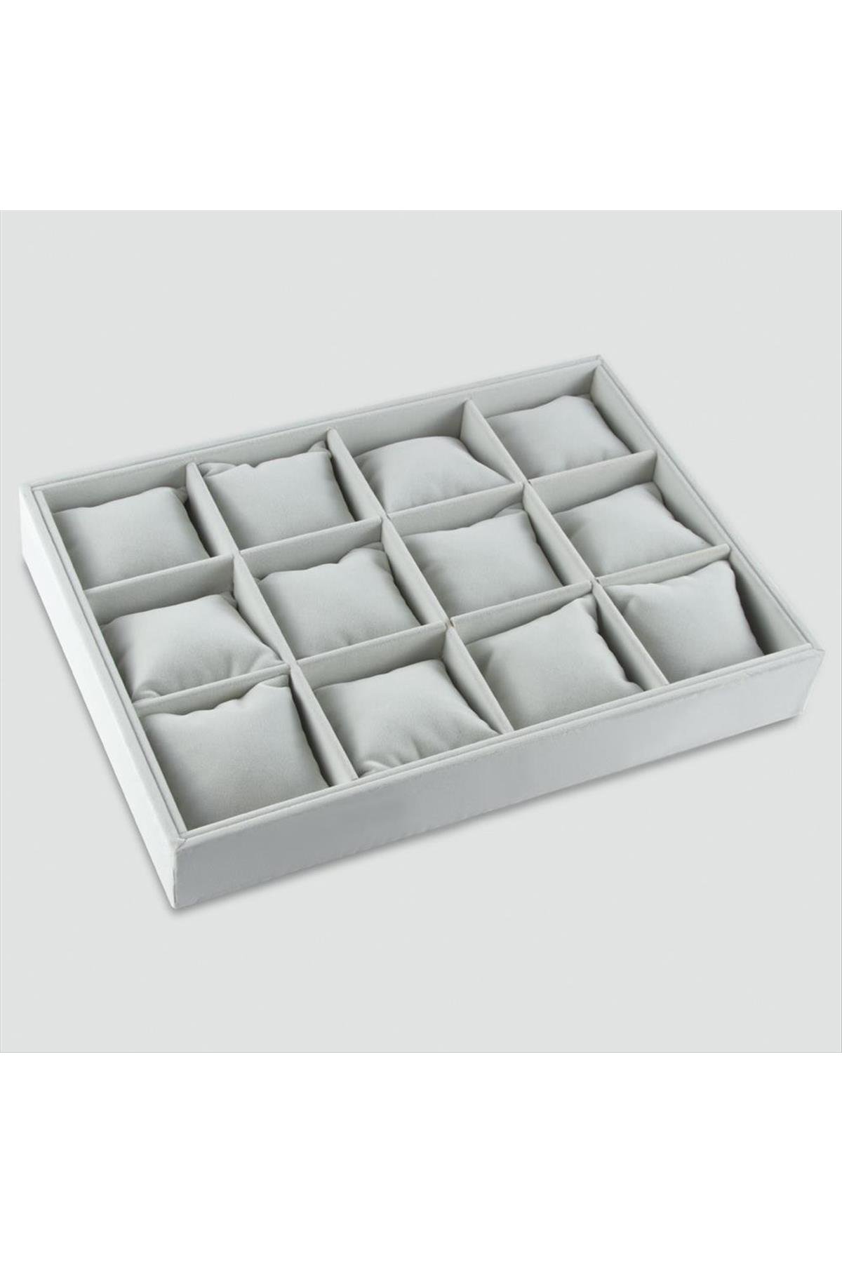 12'li Anfora Kumaş Yastıklı Tabla