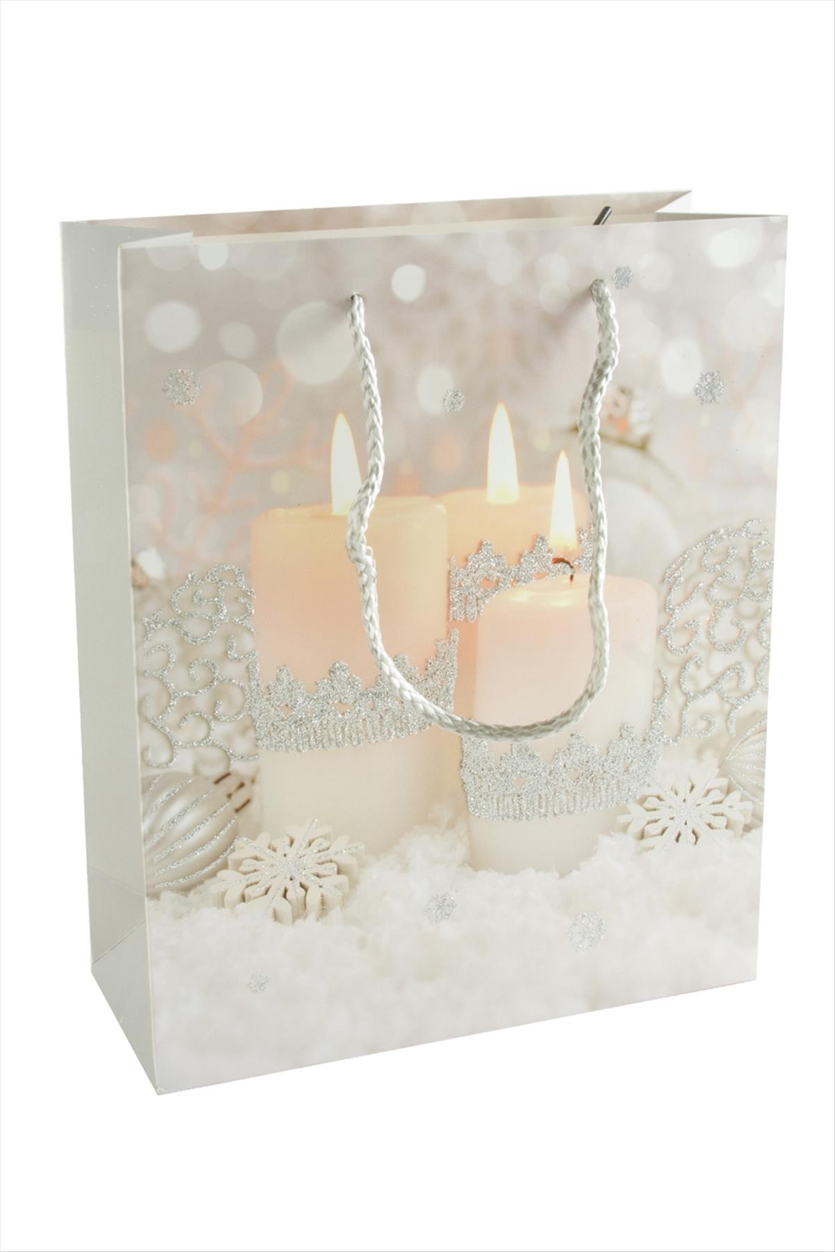 19*23 Yılbaşı İpli Karton Çanta 1 Adet