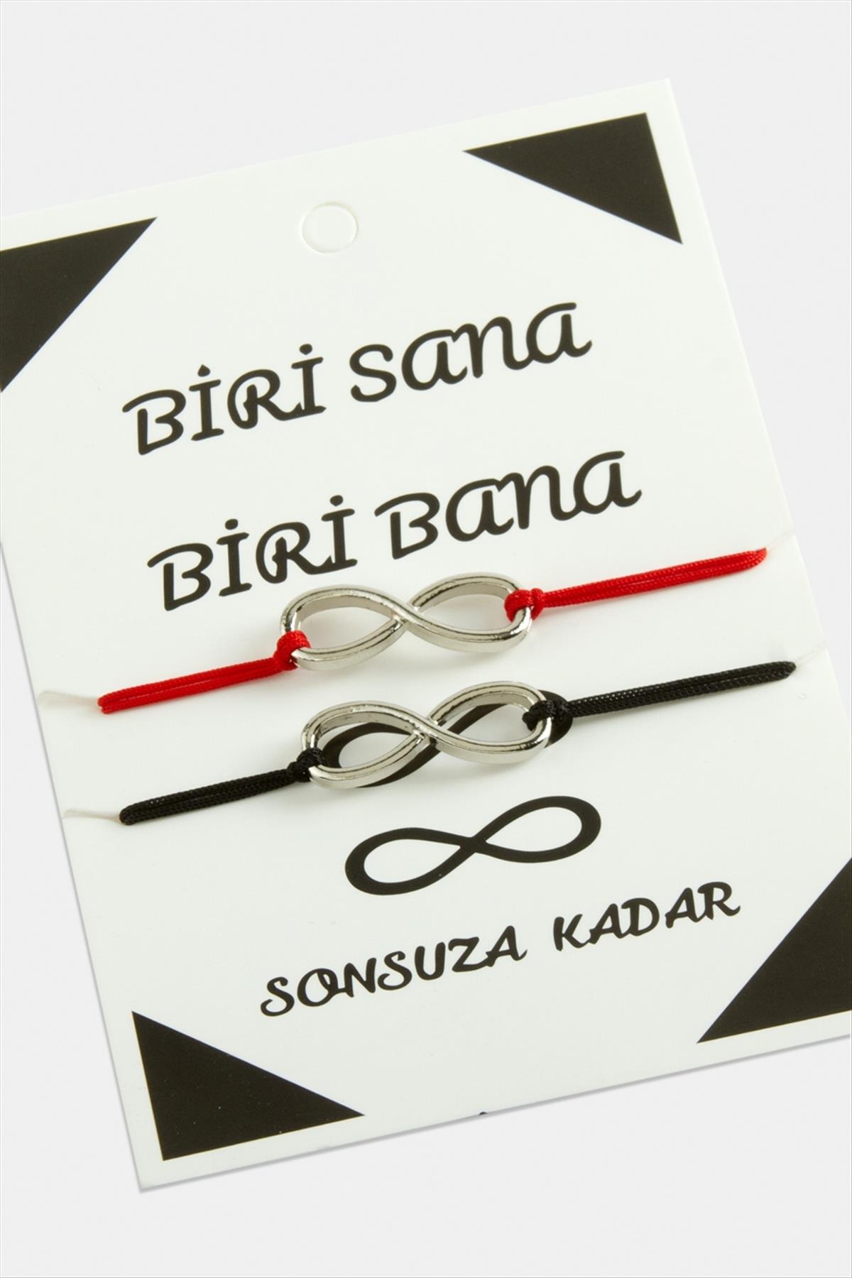2 Adet Sonsuzluk İp Bileklik