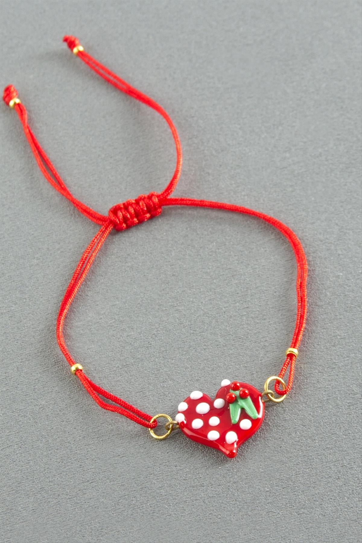 2026 Yılbaşı Cam İp Bilekliği