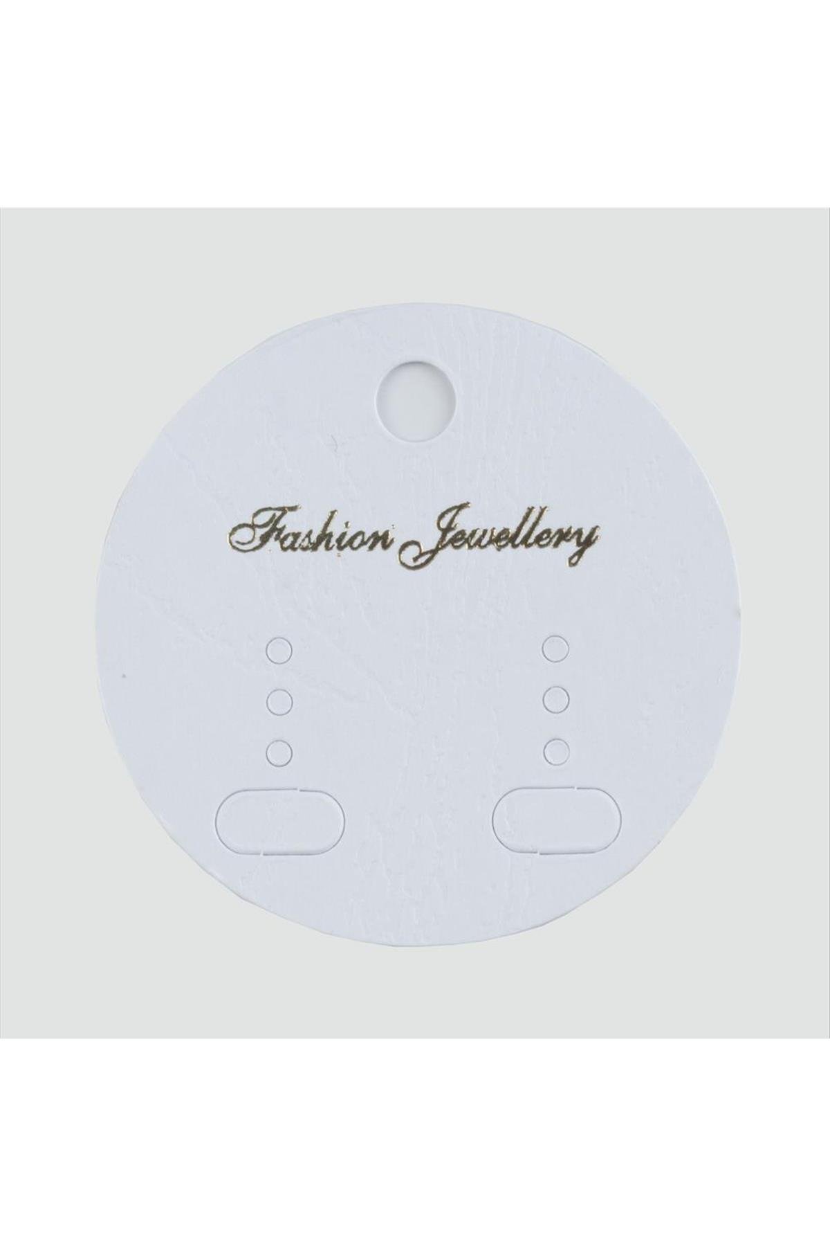 3 Çift Yuvarlak Küpe Kartı