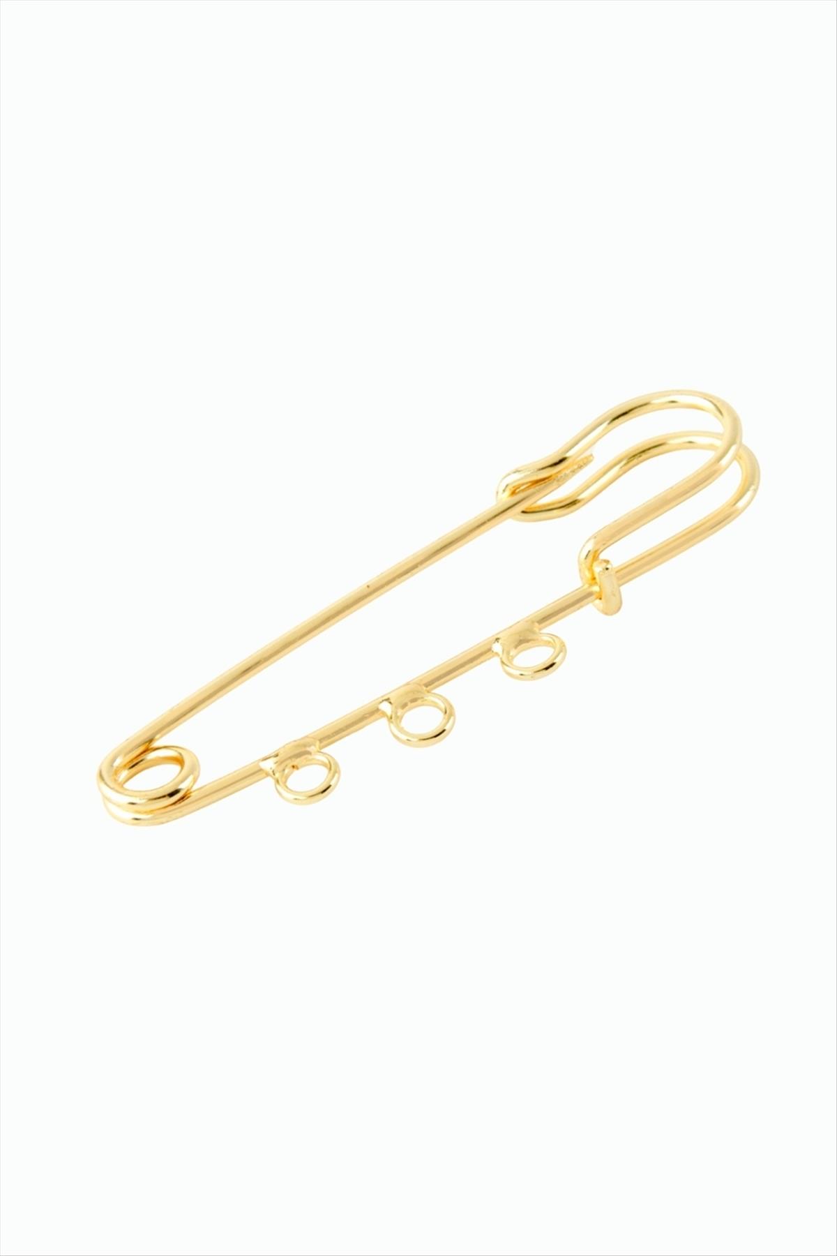 3 Halkalı İskoç Çengel İğnesi 6 cm 1 Adet