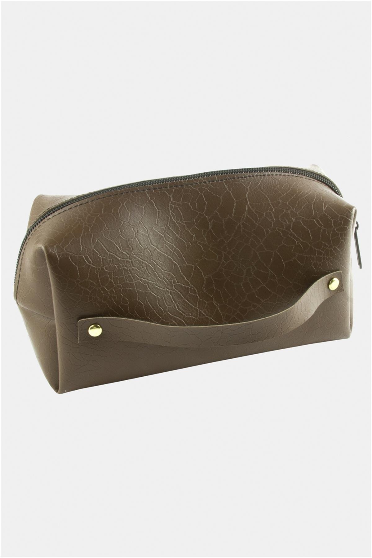 4 Adet El Tutmalı Makyaj Çantası