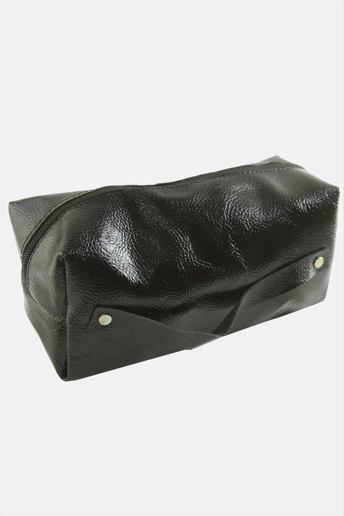 4 Adet El Tutmalı Makyaj Çantası