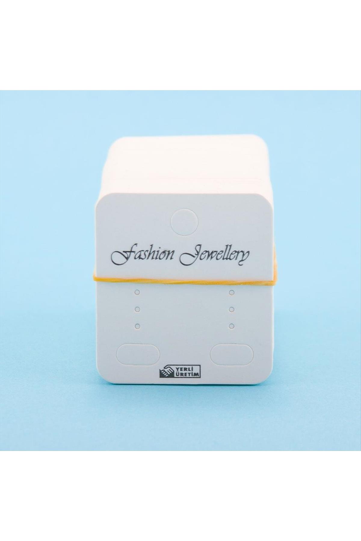 4 Delikli Küpe Kartı 