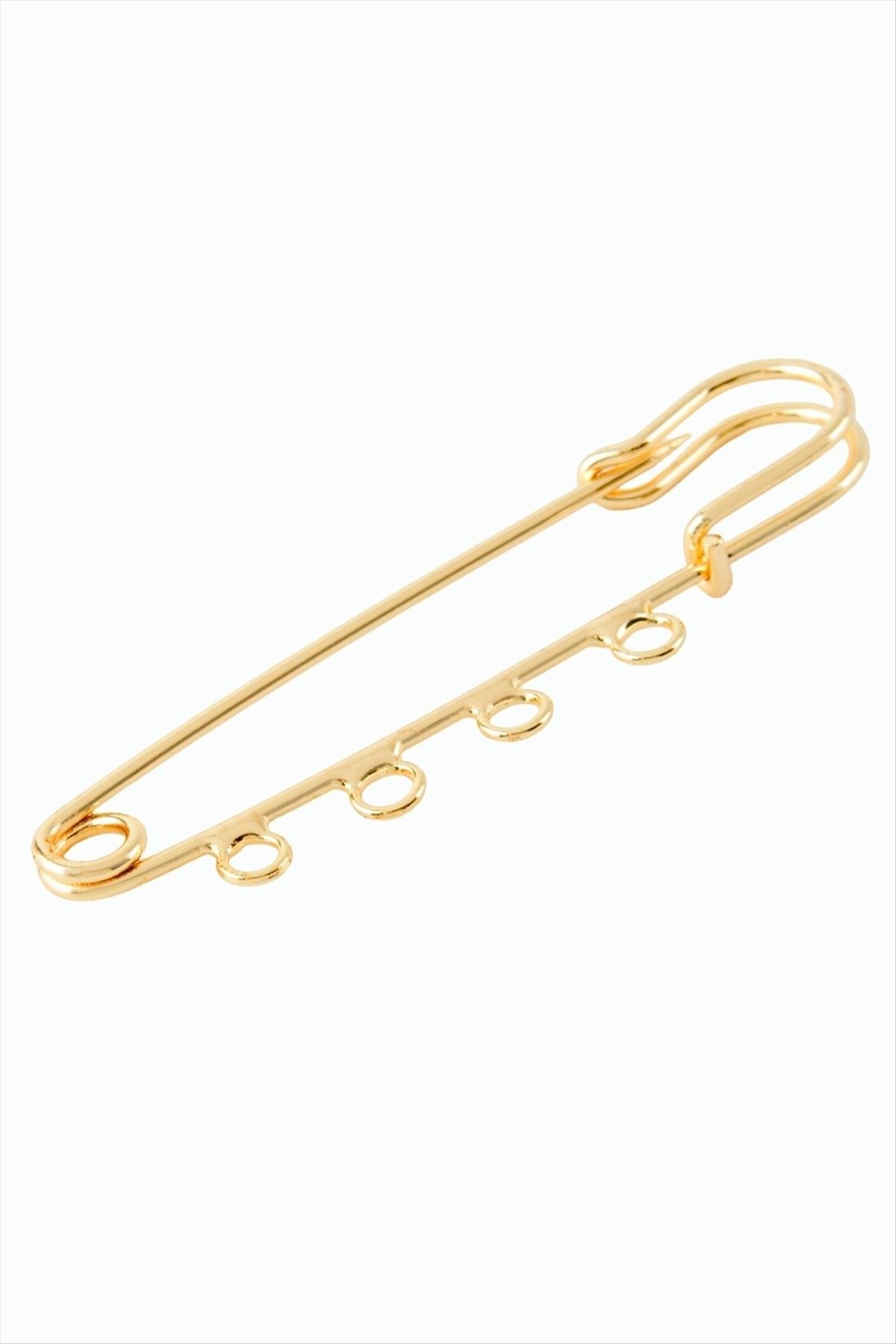 4 Halkalı İskoç Çengel İğnesi 7 cm 1 Adet