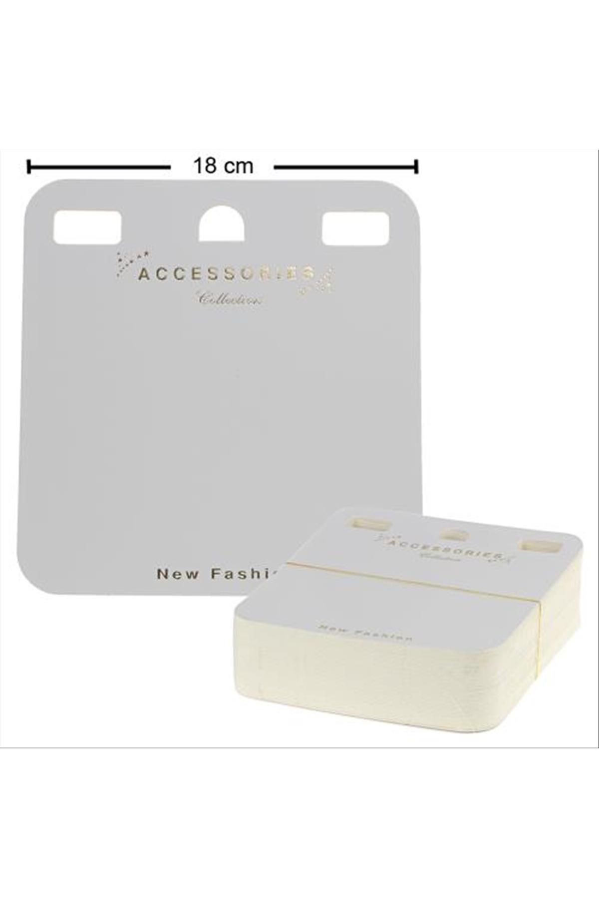 50'li Yaka Kolye Kartı