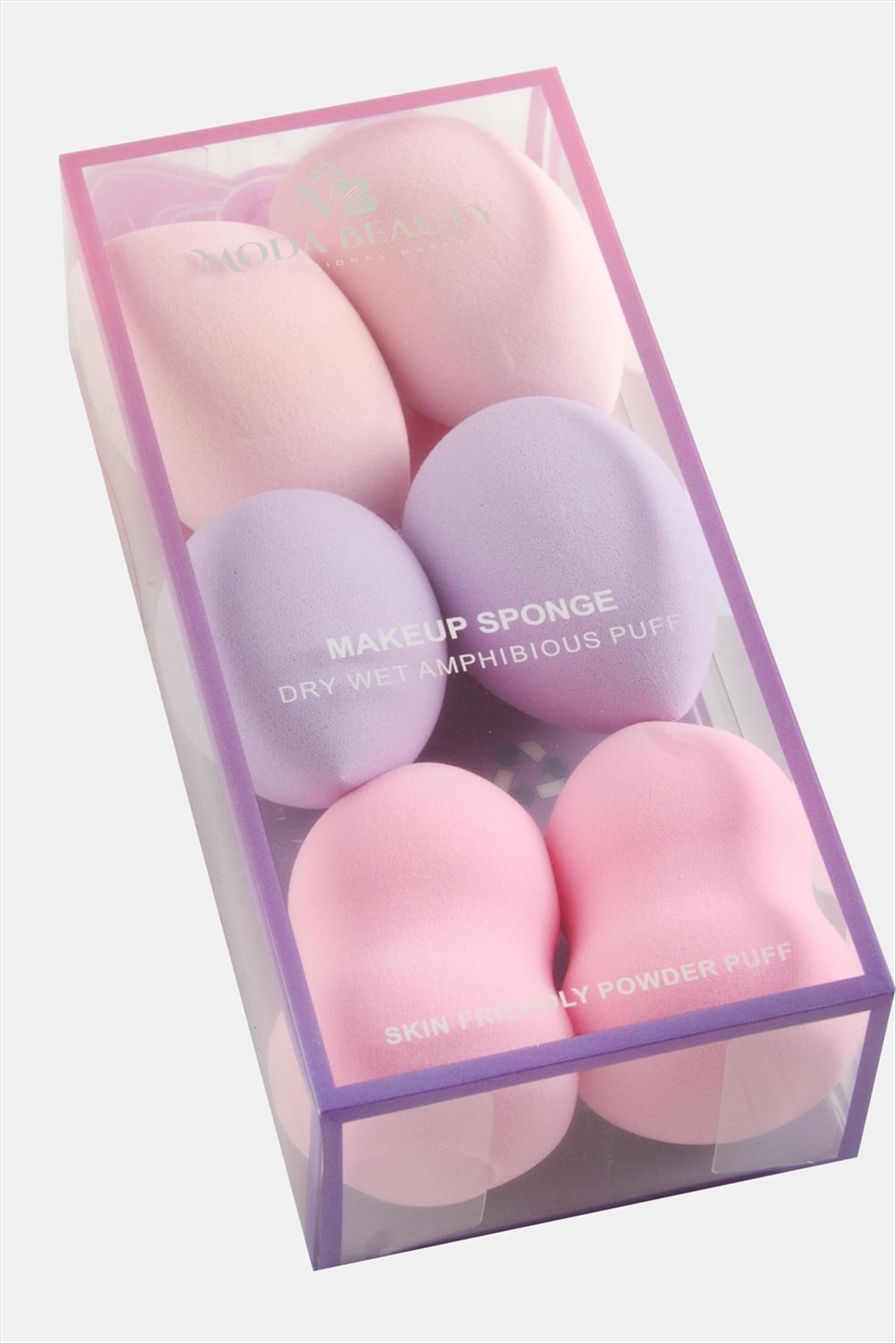 6 Adet Yumurta Makyaj Süngeri