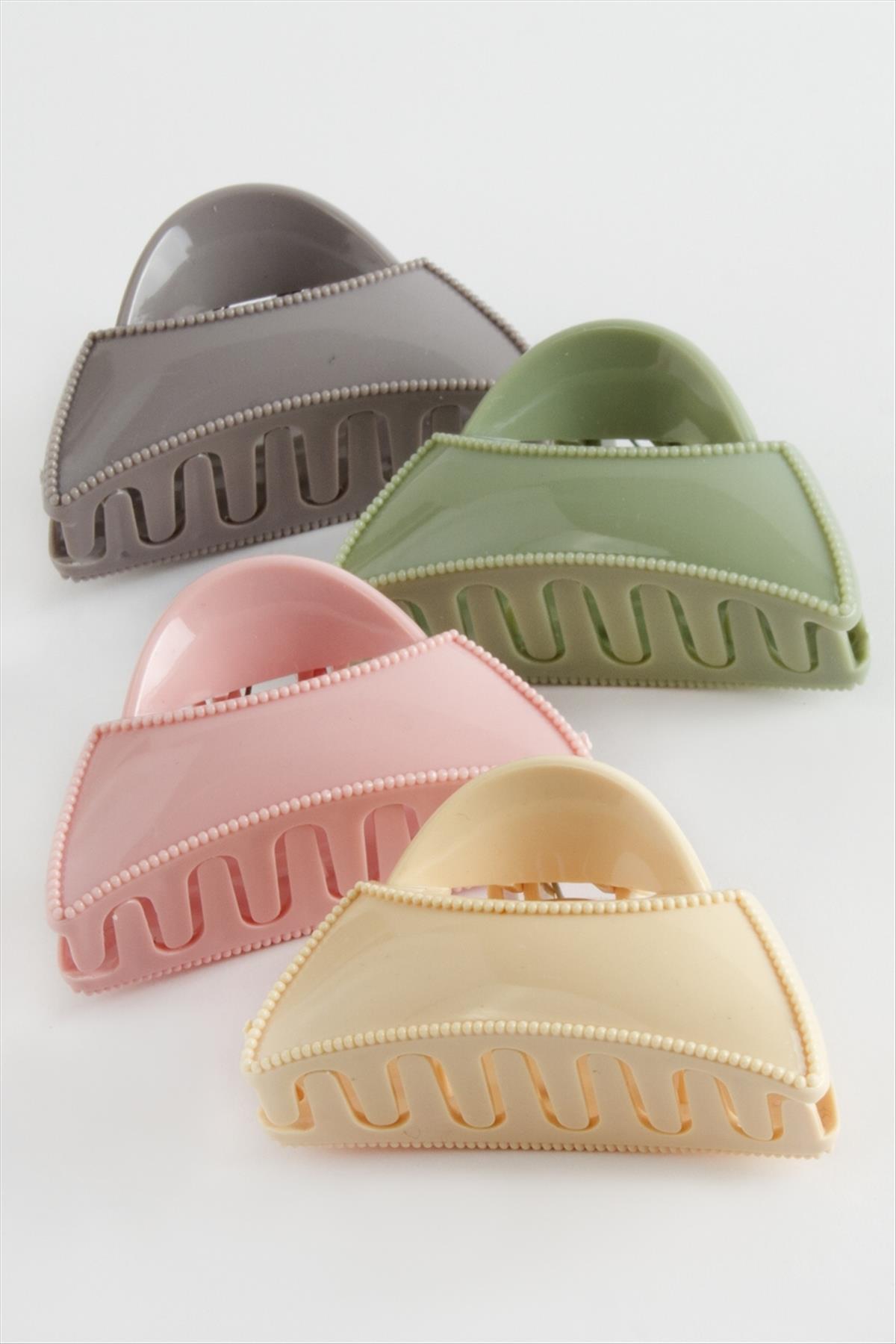 6 cm Oval Renkli Mandal Toka 1 Adet 
