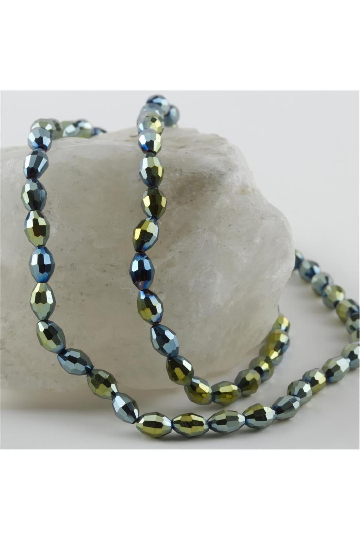6*8 mm Arpa Kesim Kristal Taş
