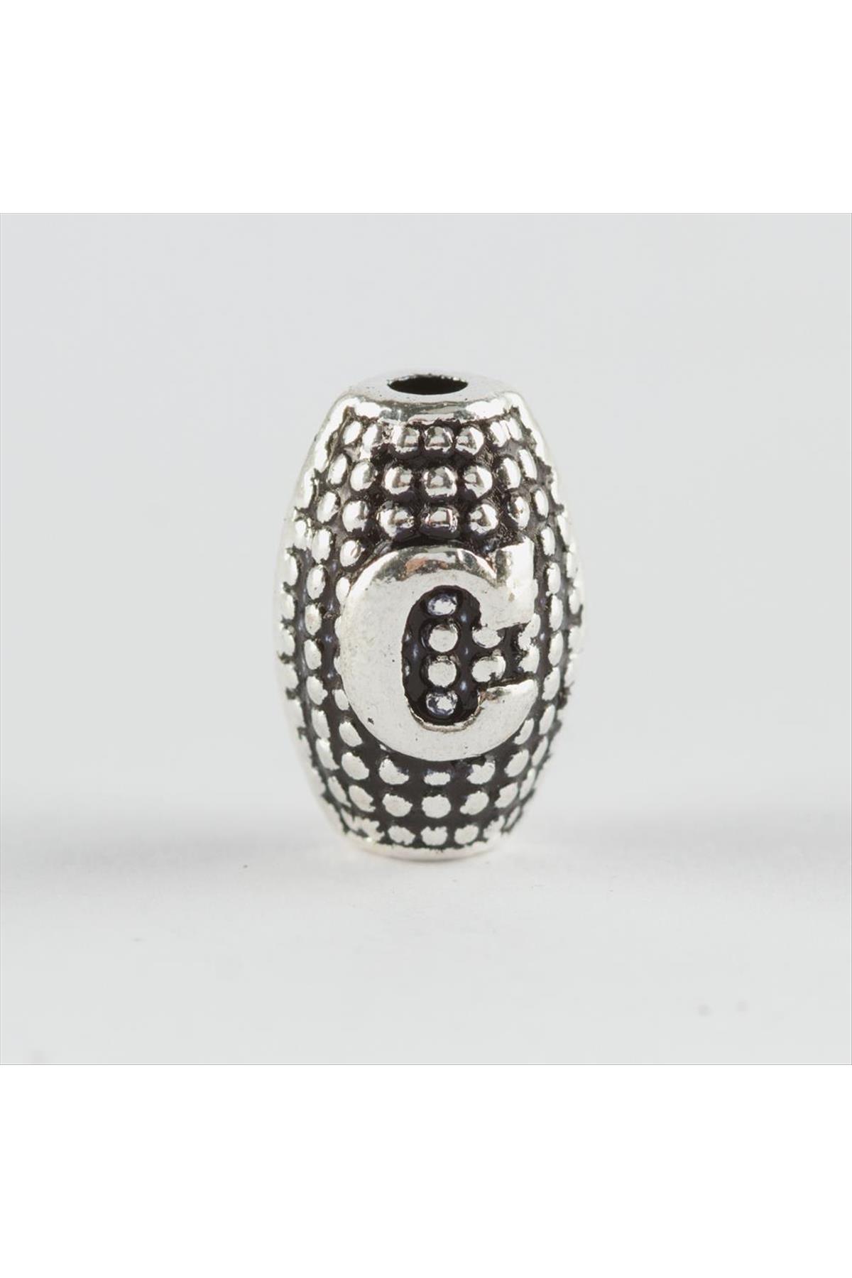 8 mm Arpa Kesim Metal Harf ( metal tesbih harfi )