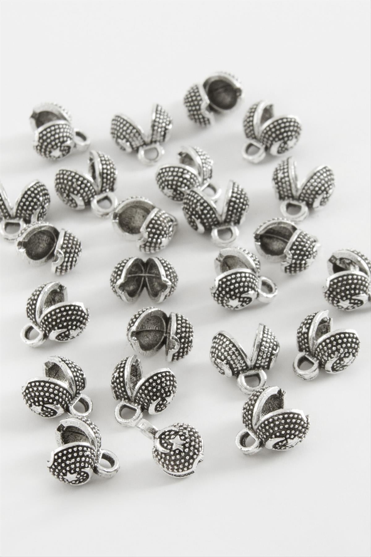 8 mm Ay Yıldız Tesbih Kapama Aparatı 50 Gram