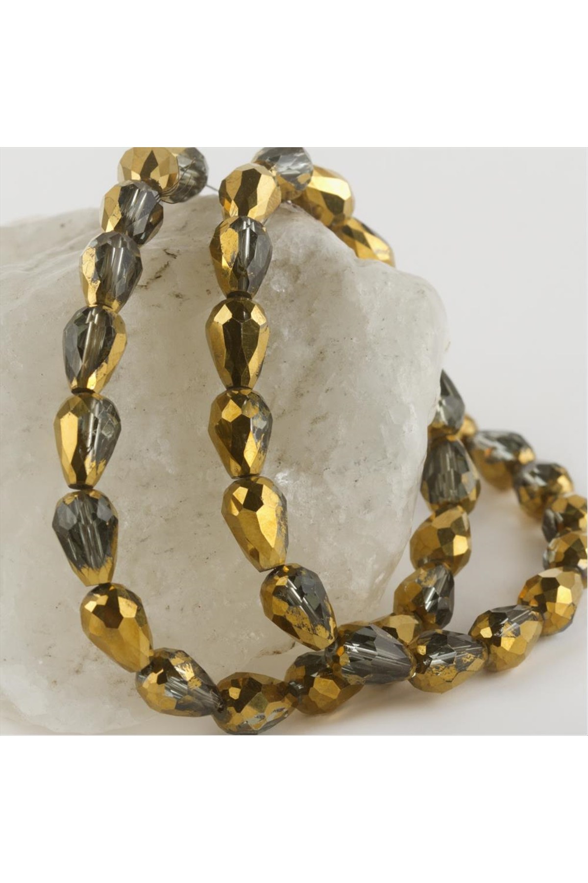 8*12 mm Damla Kesim Kristal Taş
