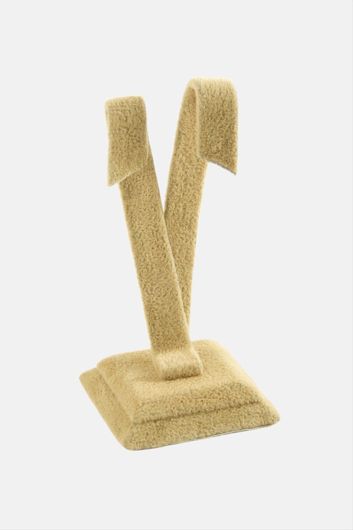 Anfora Kumaş Palmiye Küpelik