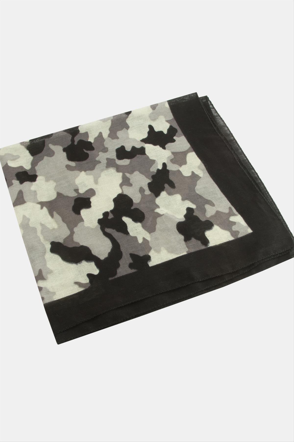 Asker Desenli Bandana 50*50