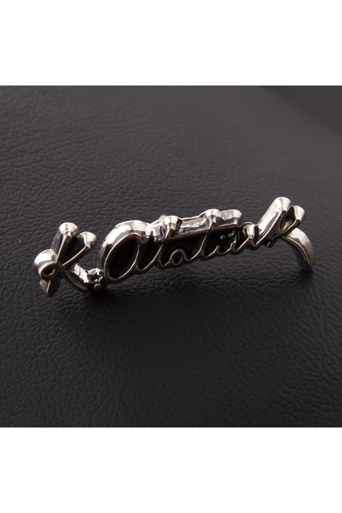 Atatürk İmzalı Yaka Rozet