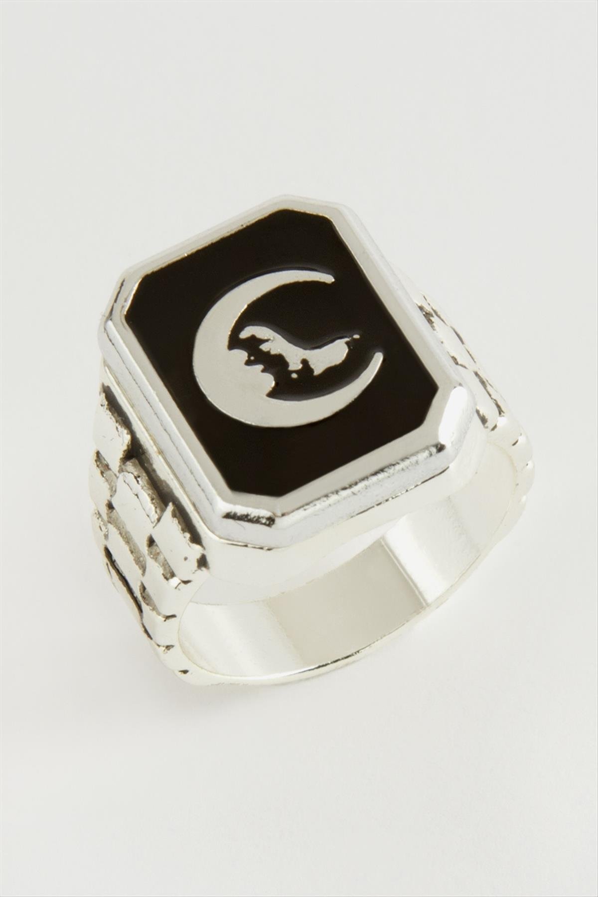 Ay Kurt Metal Erkek Yüzük